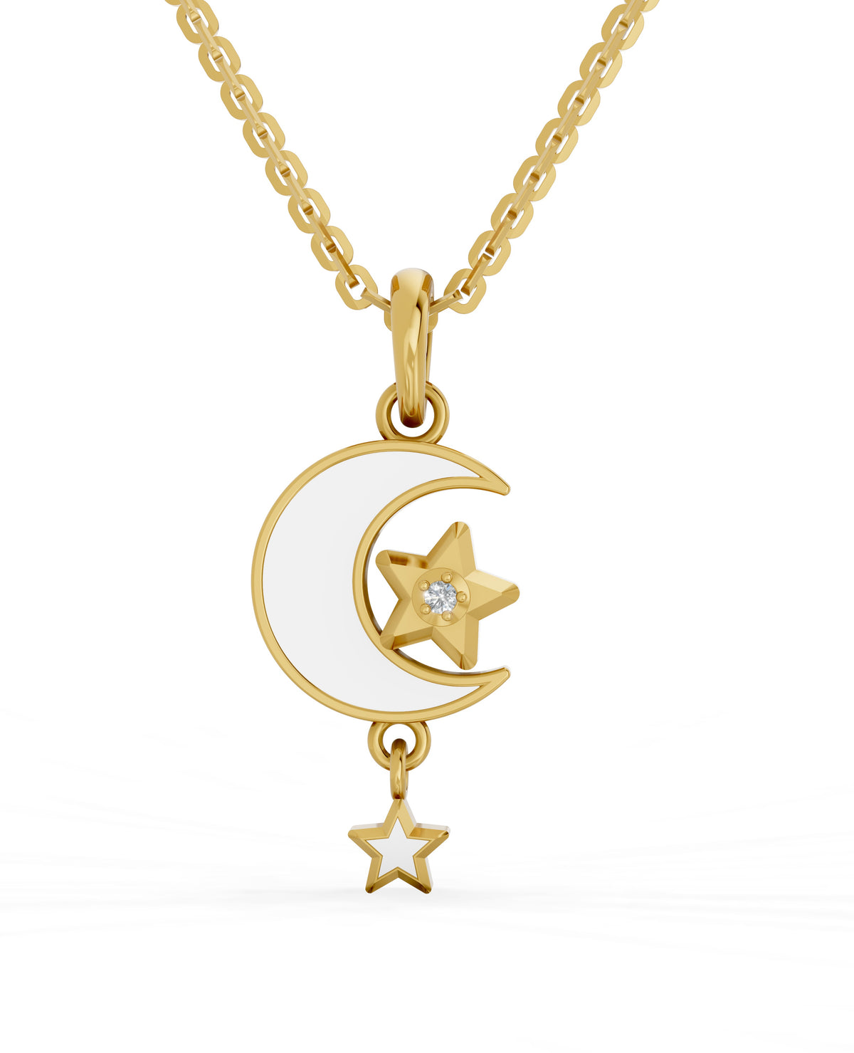 Dream Moon Spark Pendant