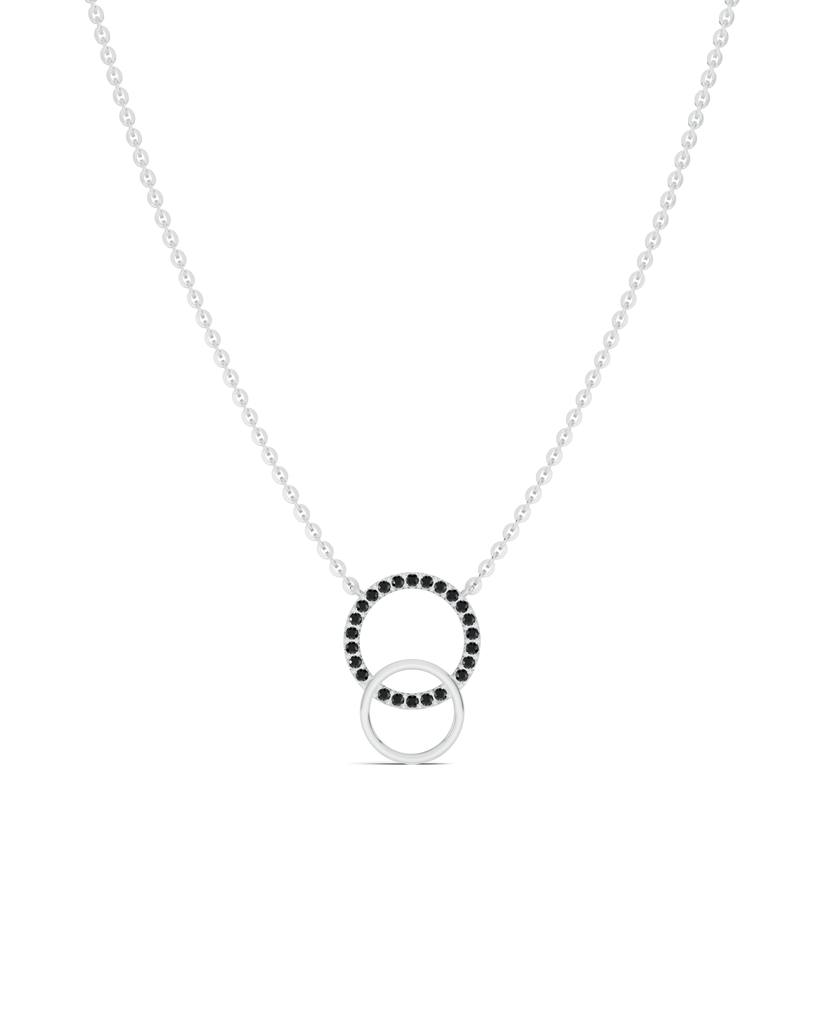 Platinized Sterling Silver