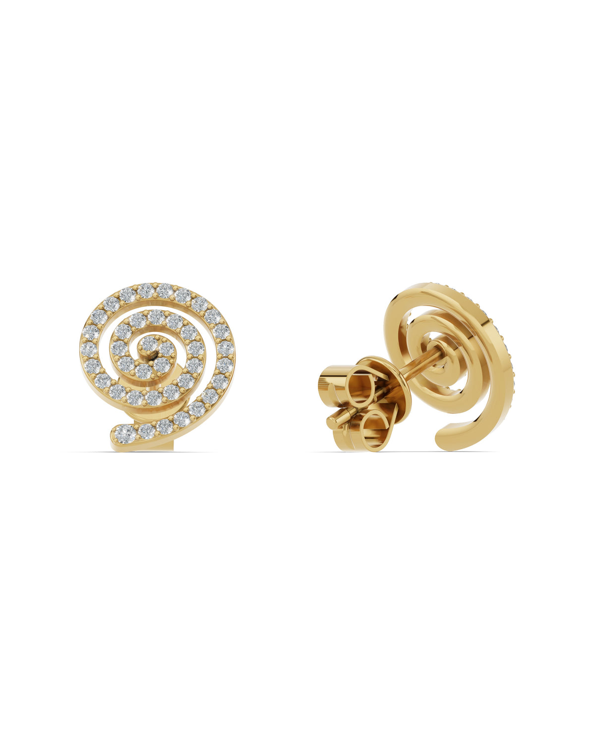 Apollo Spiral Earring