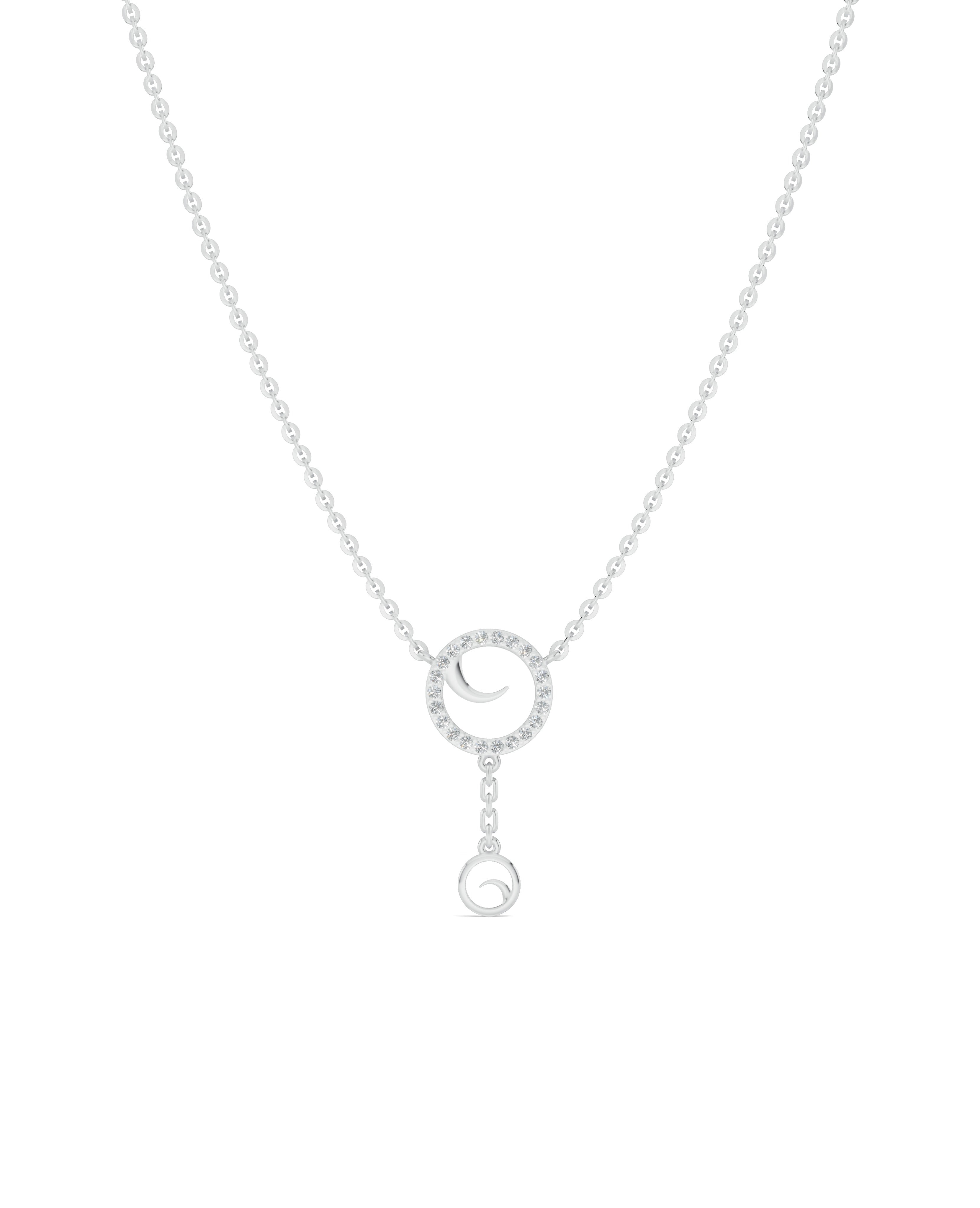 Platinized Sterling Silver