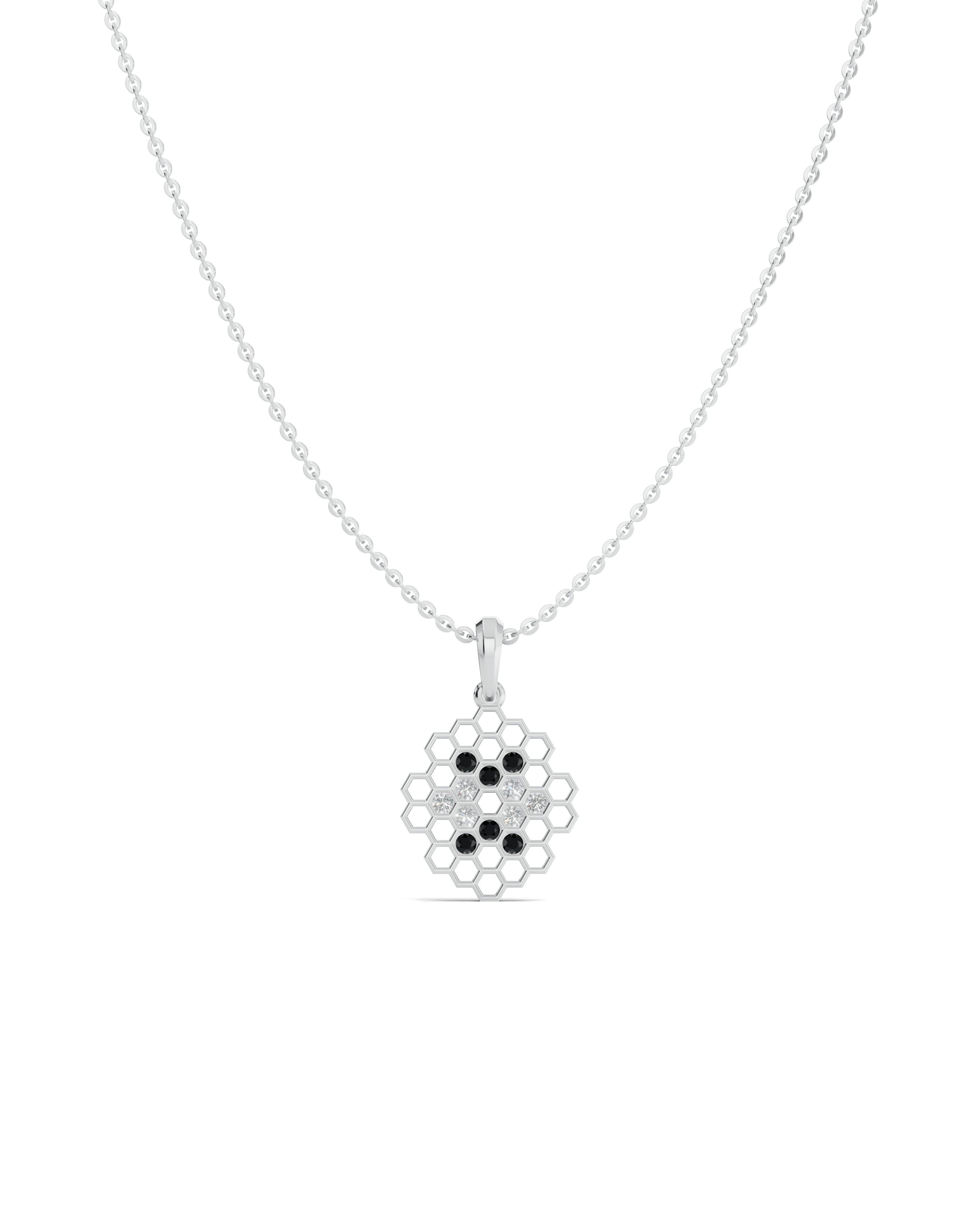 Platinized Sterling Silver