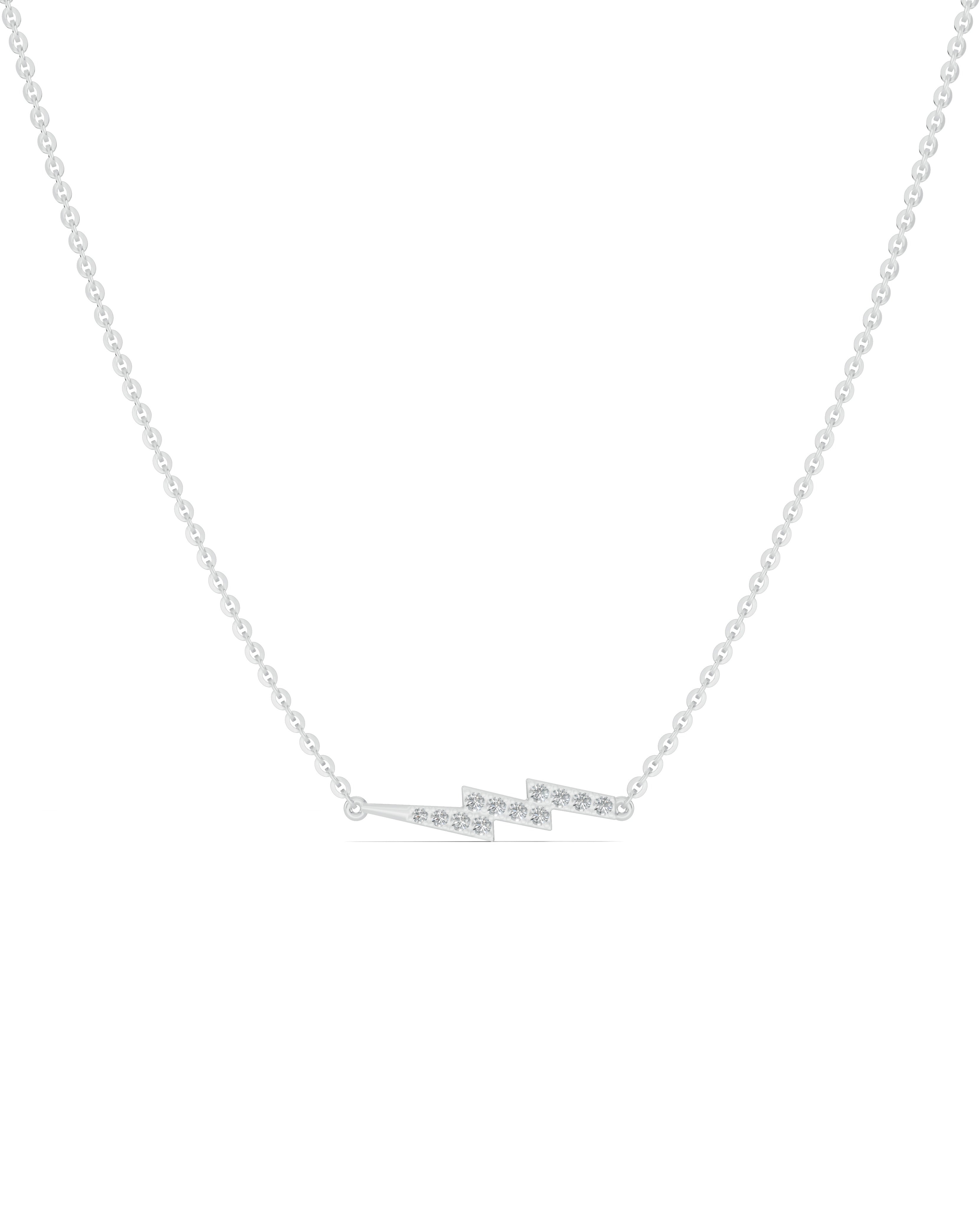 Platinized Sterling Silver