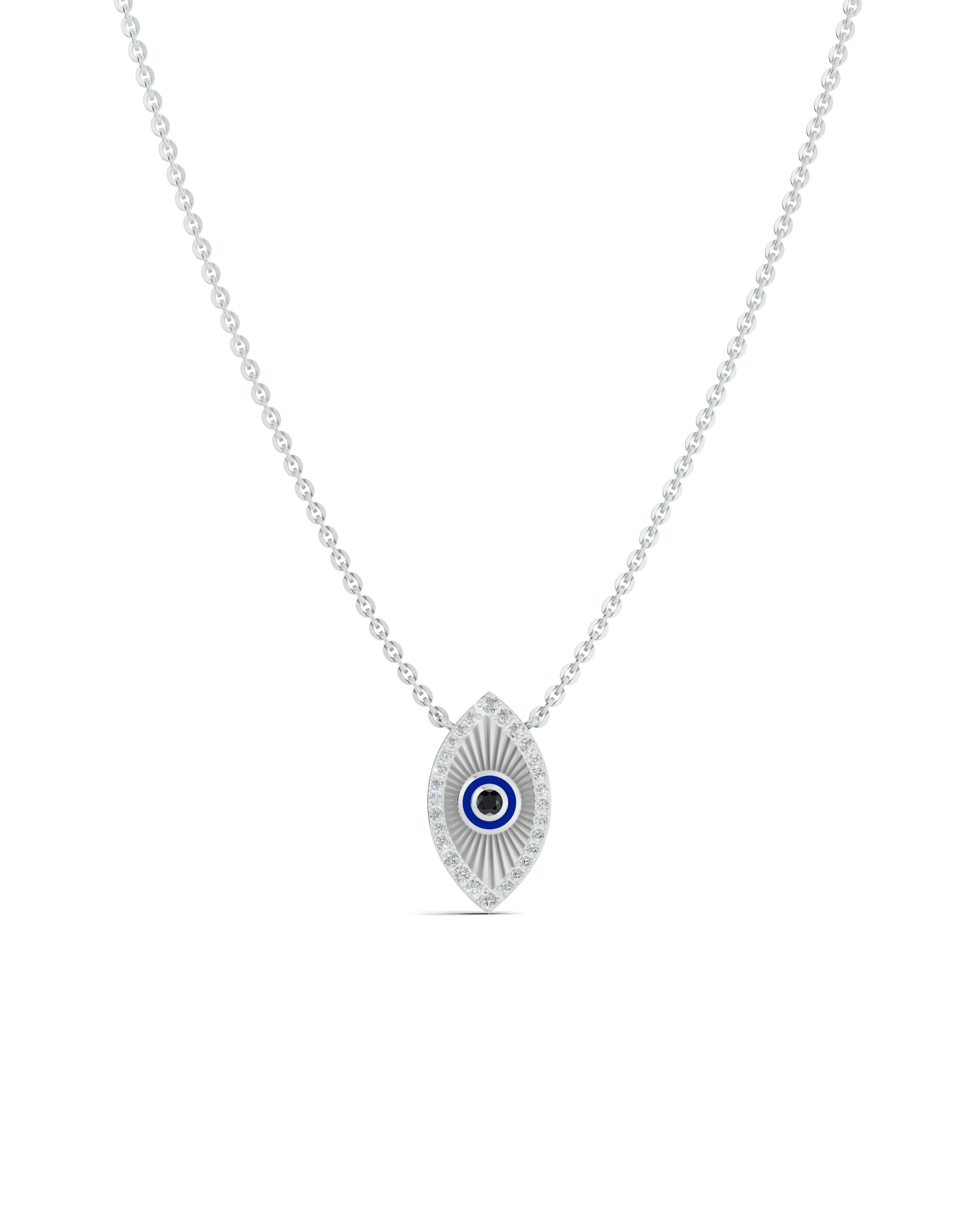 Platinized Sterling Silver