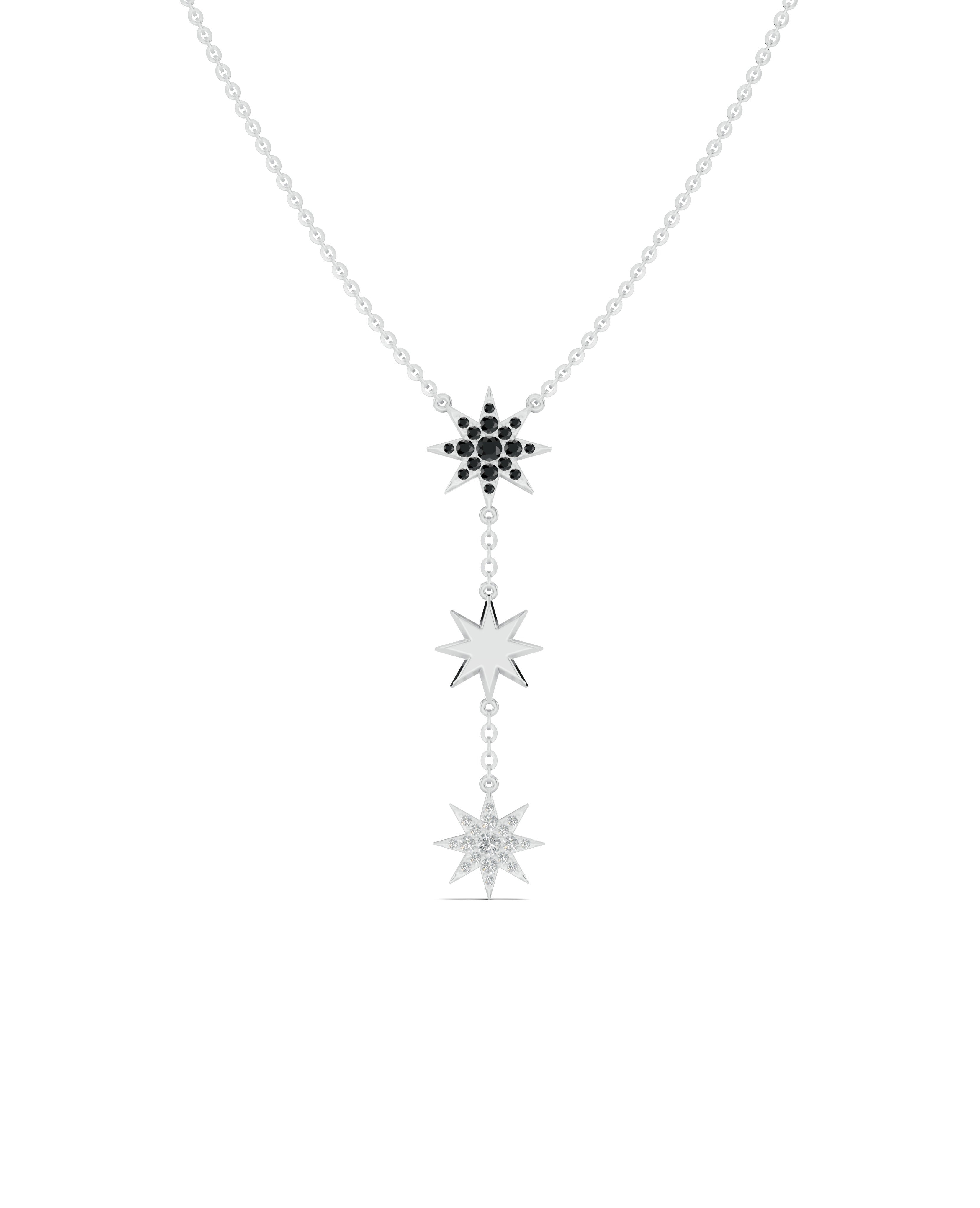 Platinized Sterling Silver