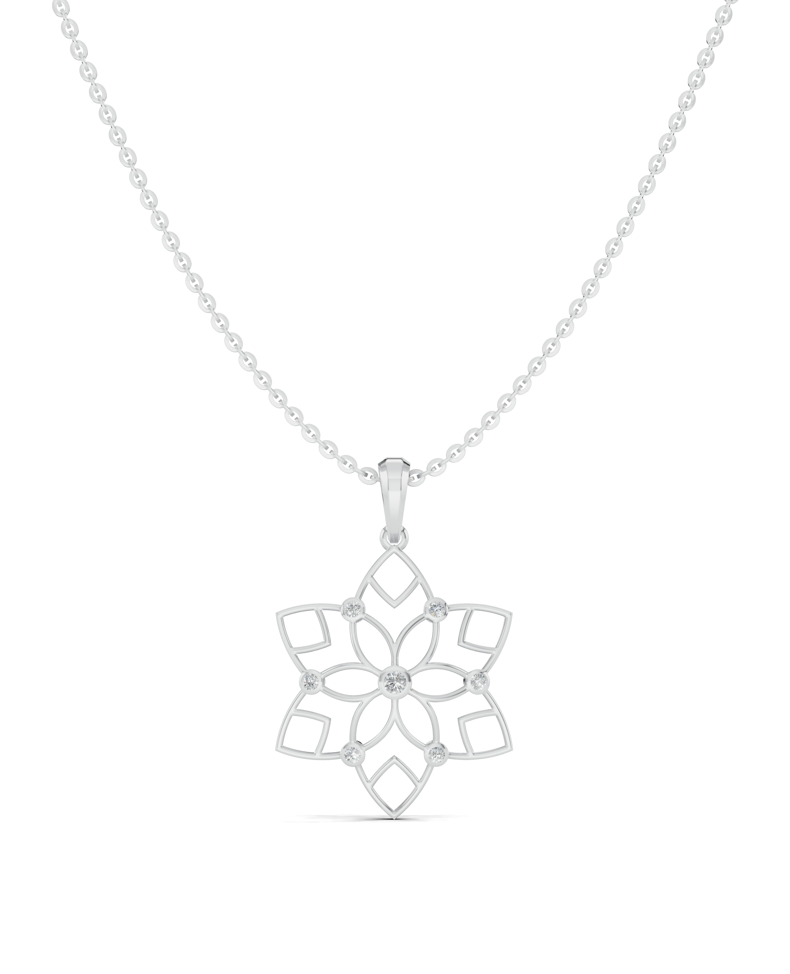 Platinized Sterling Silver