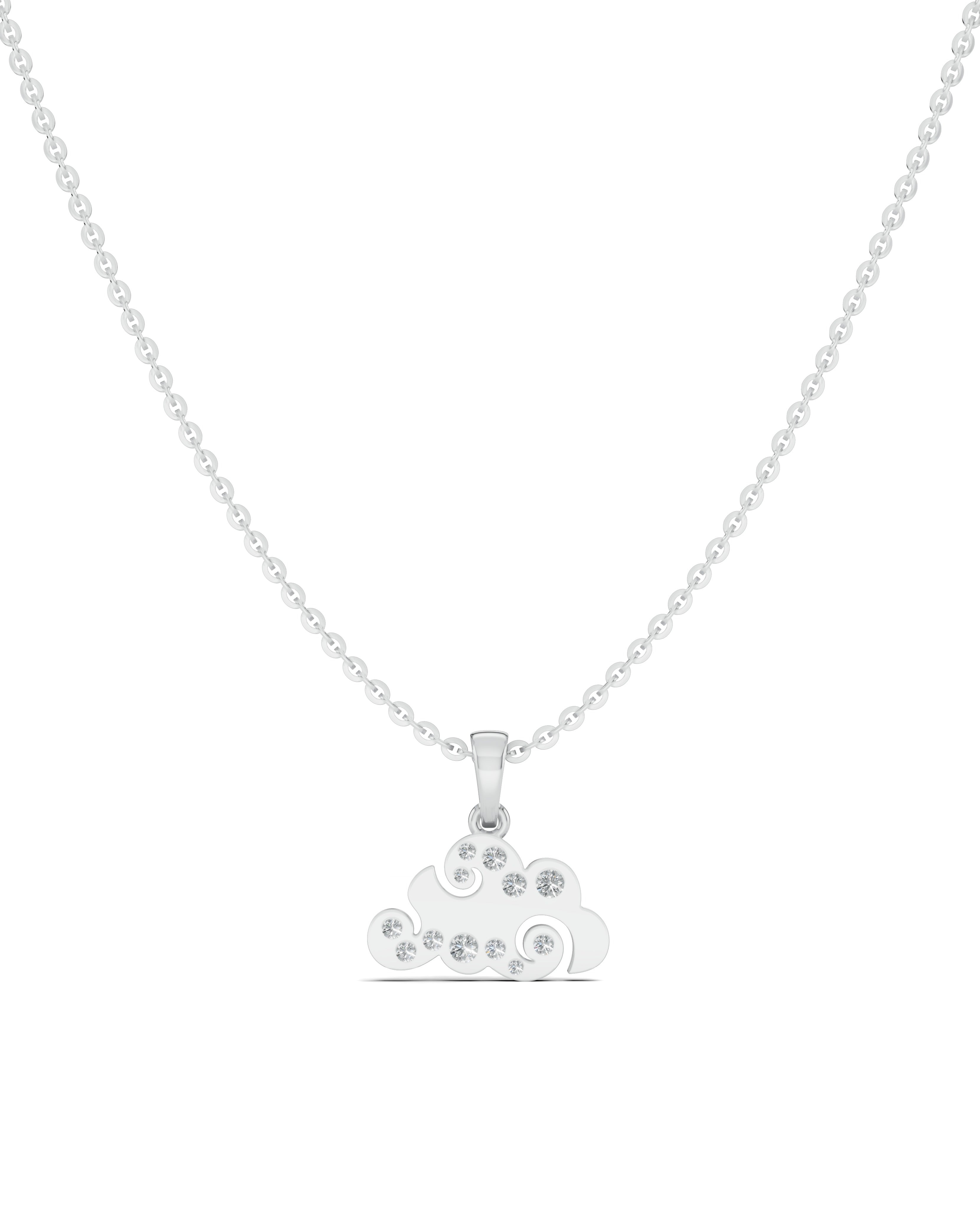 Platinized Sterling Silver