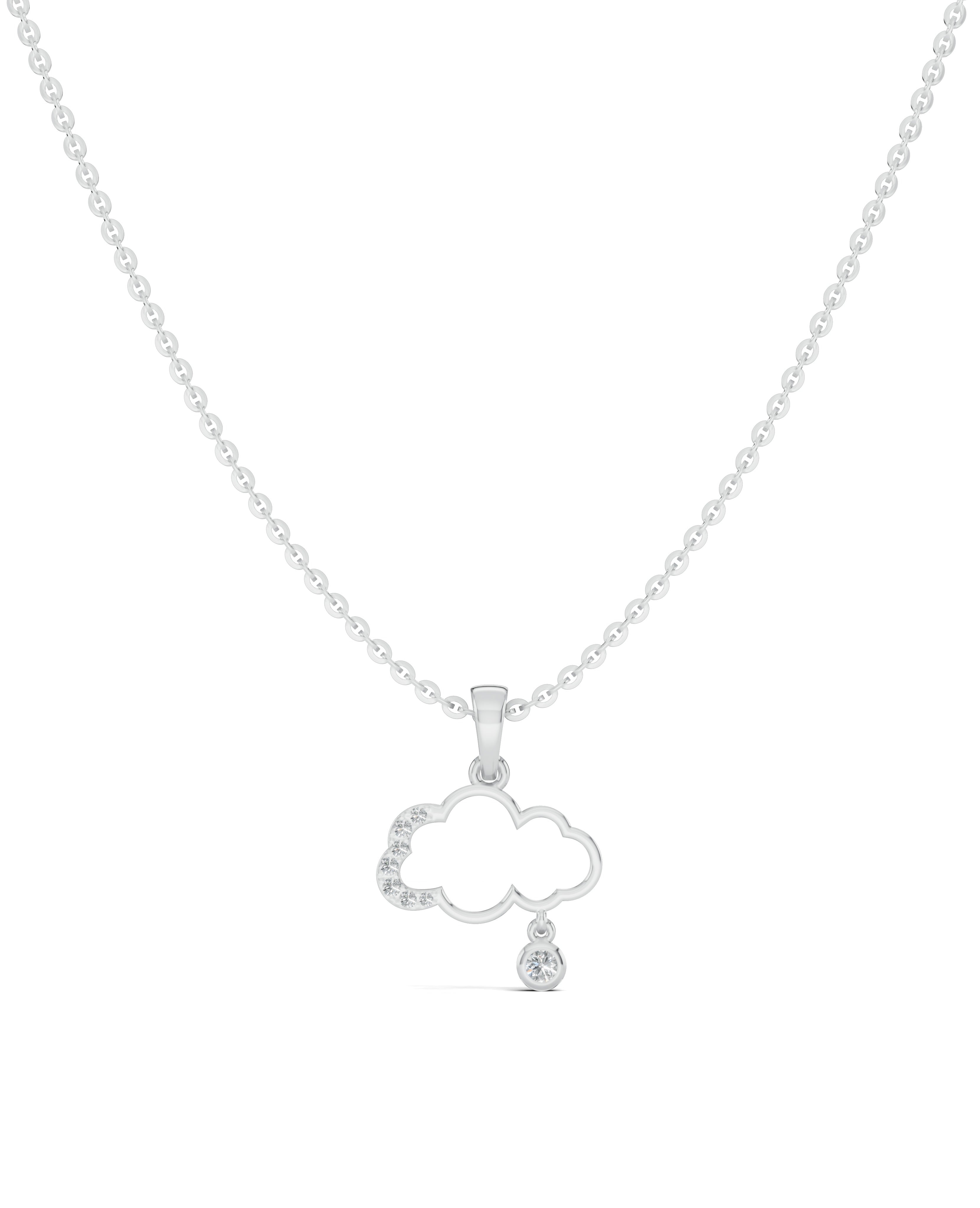 Platinized Sterling Silver