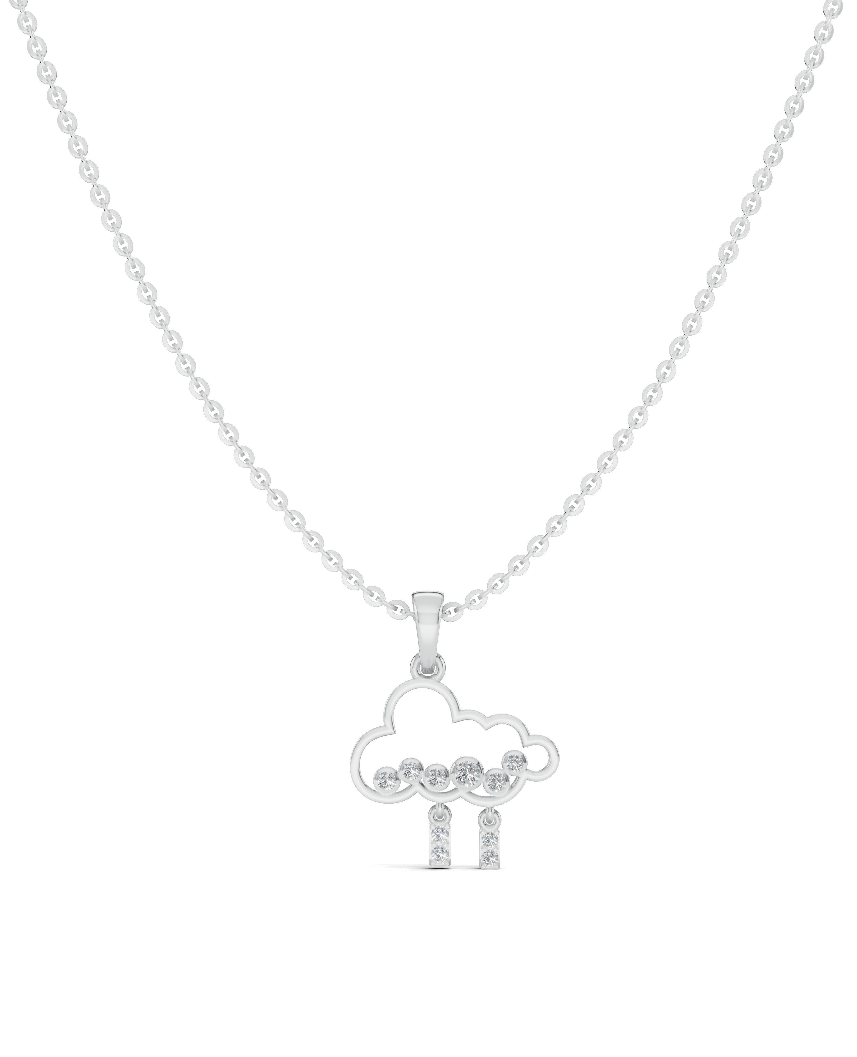 Platinized Sterling Silver