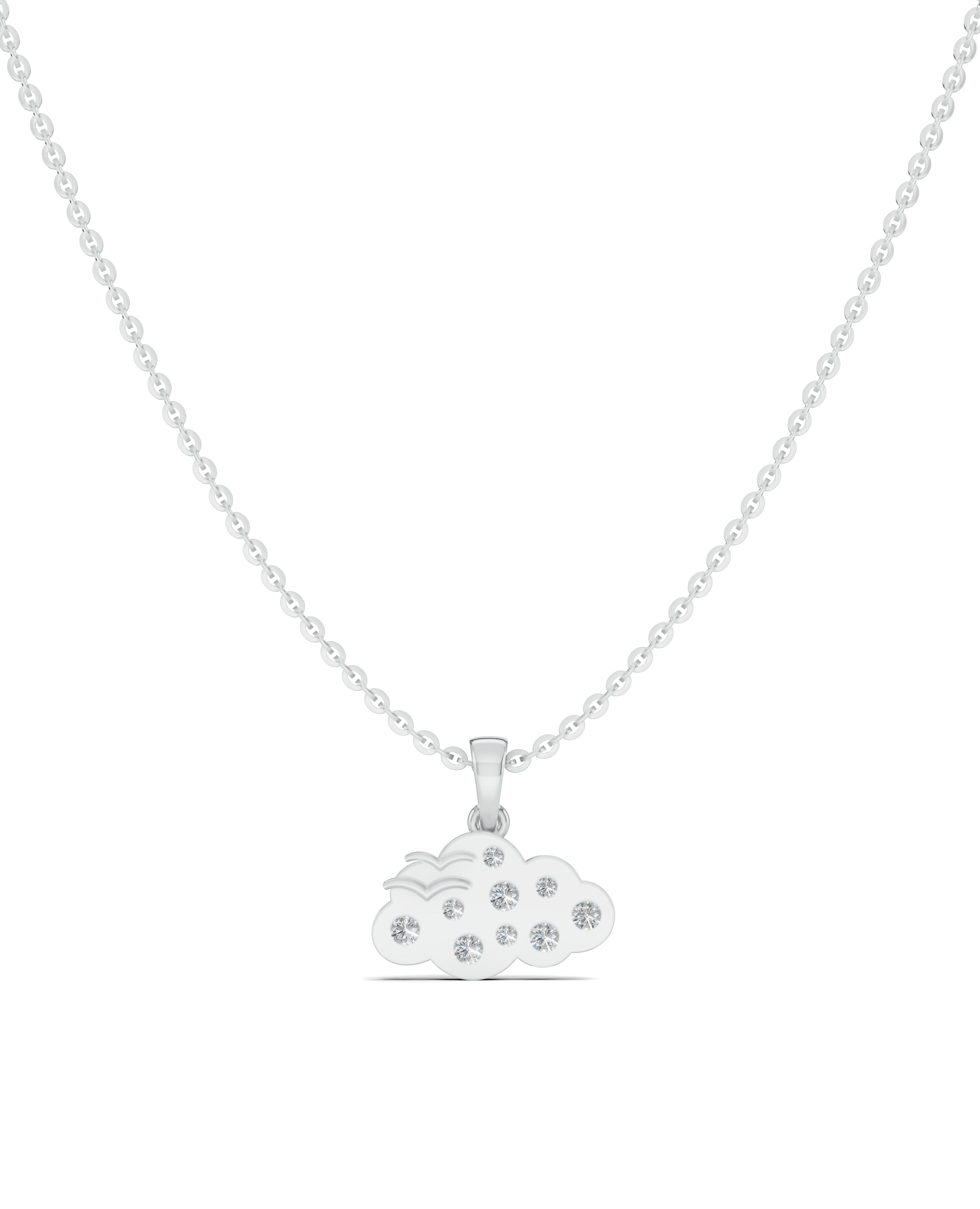 Platinized Sterling Silver