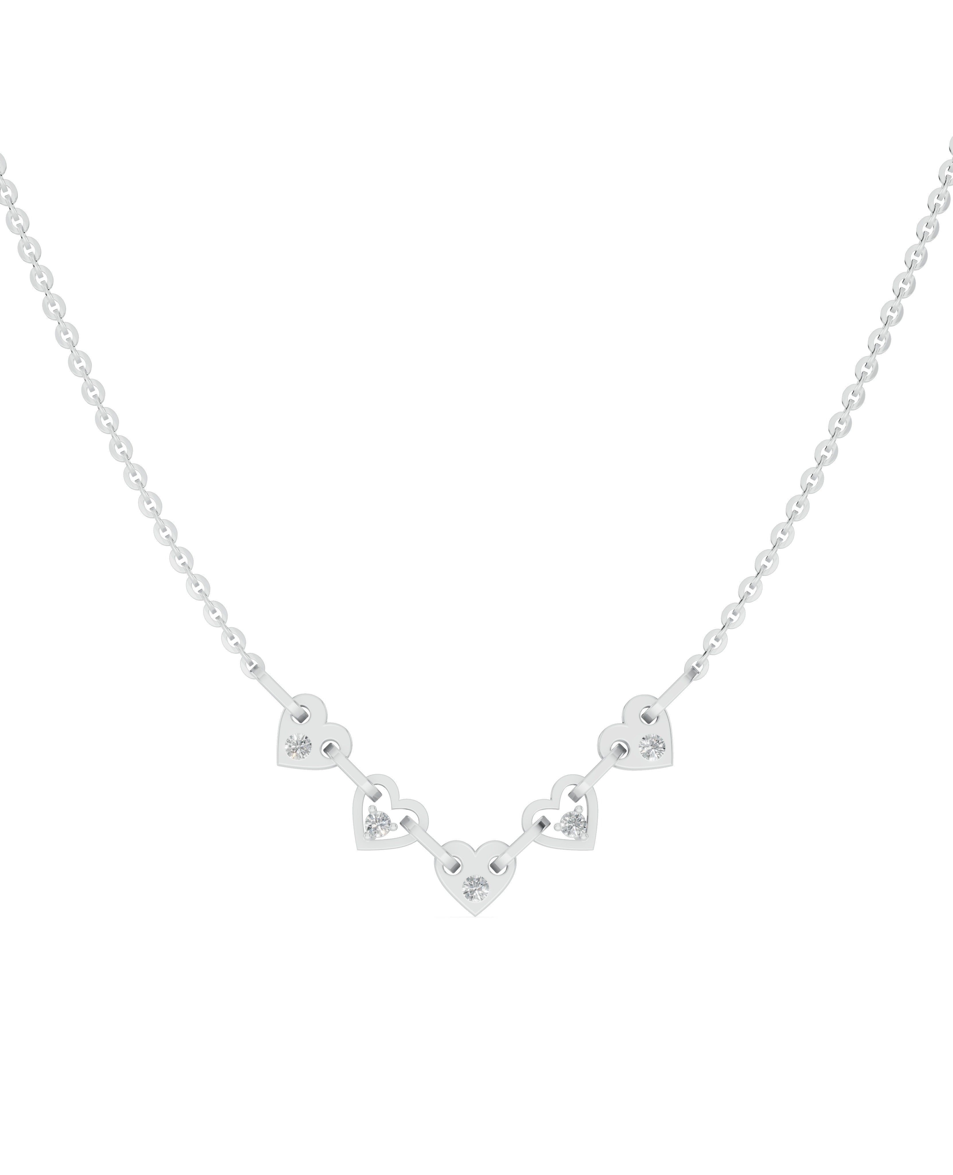 Platinized Sterling Silver