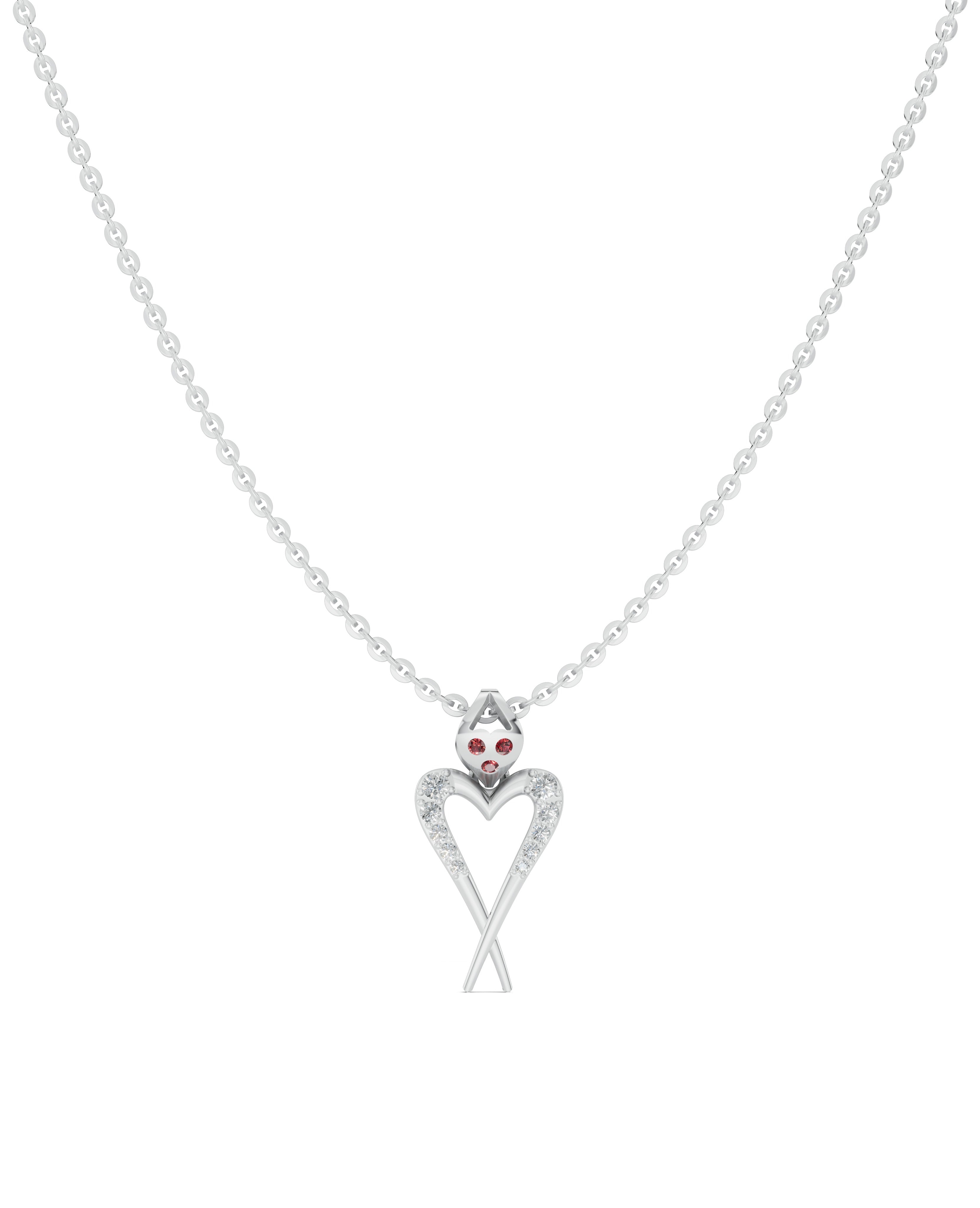 Platinized Sterling Silver