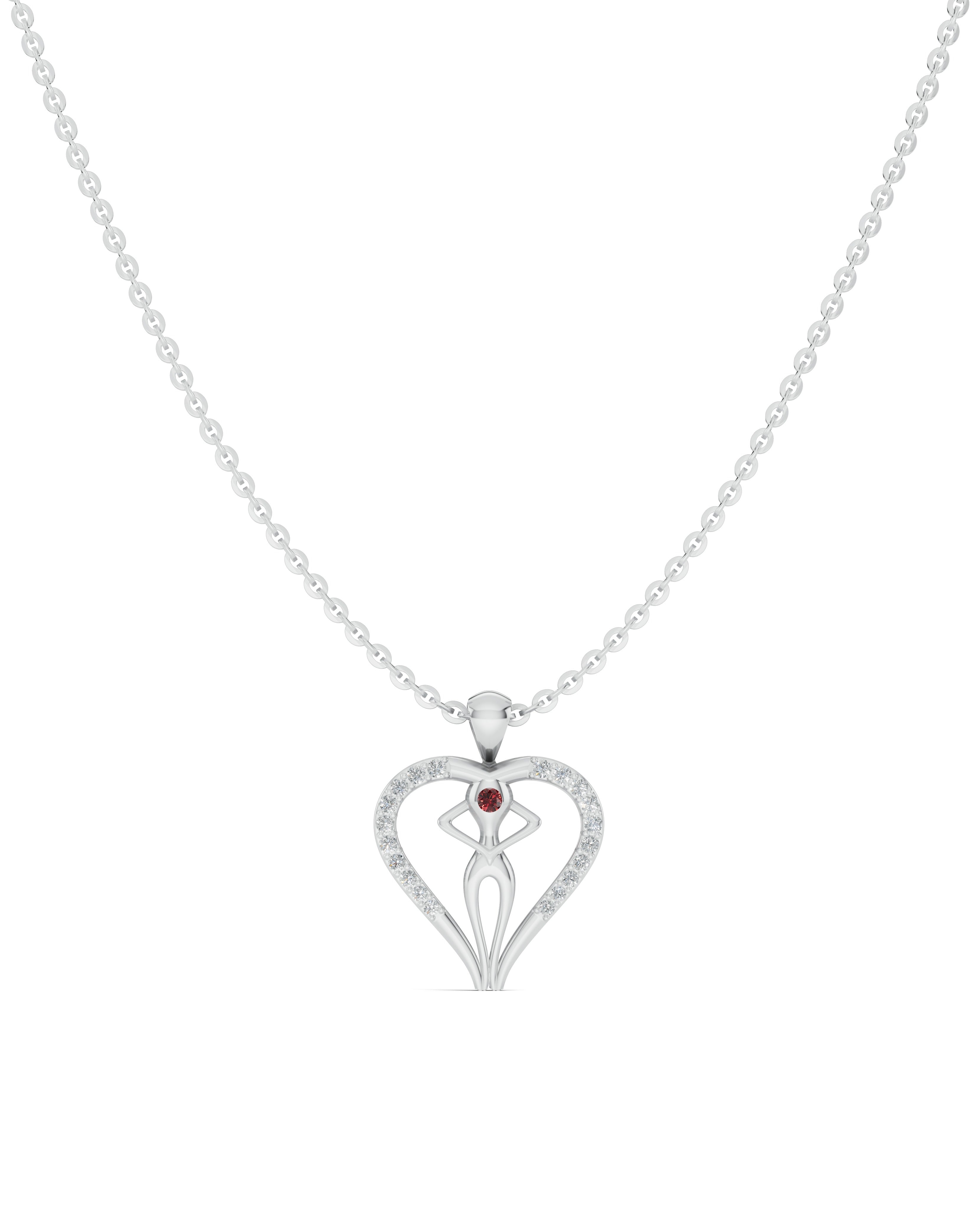 Platinized Sterling Silver