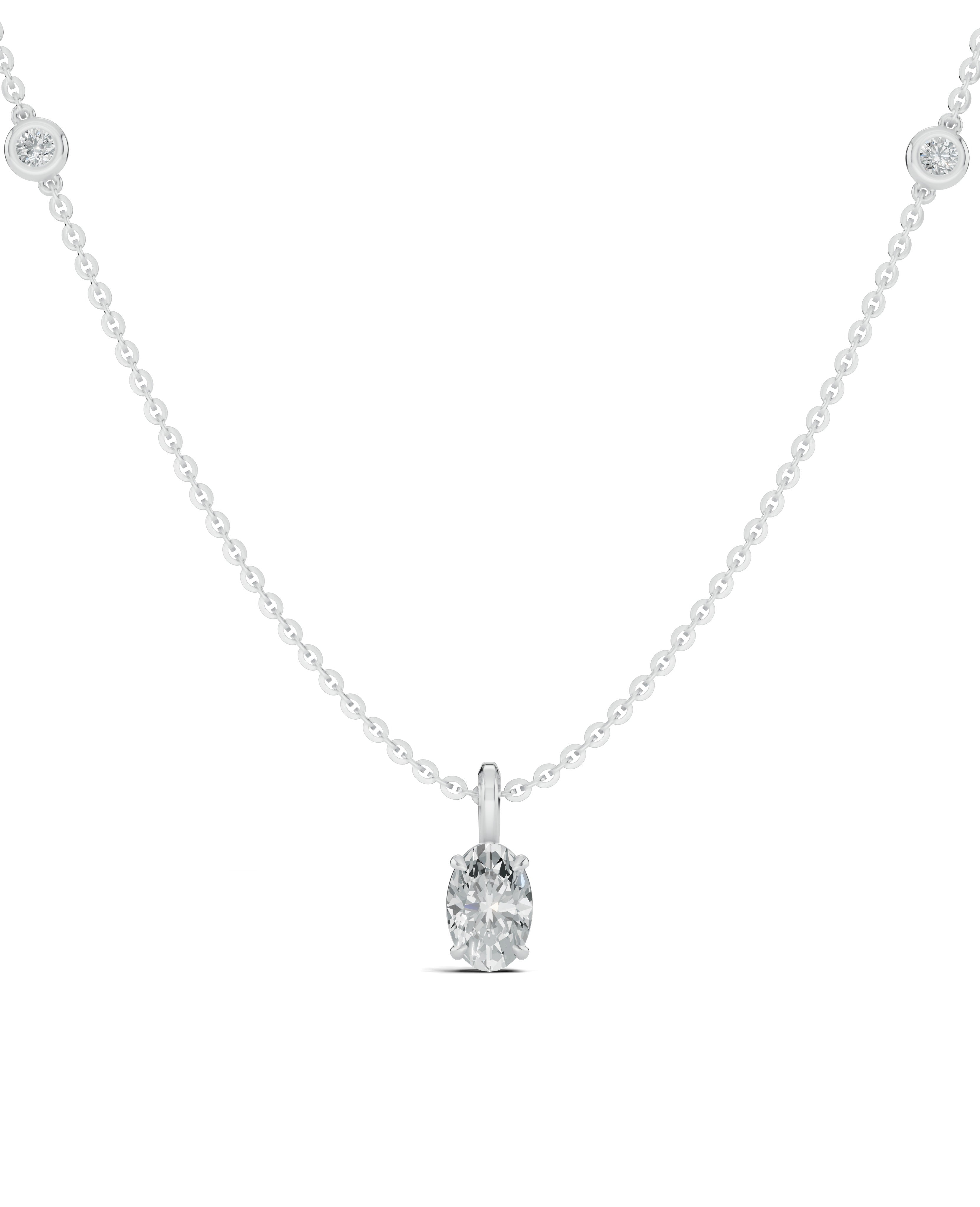 Platinized Sterling Silver