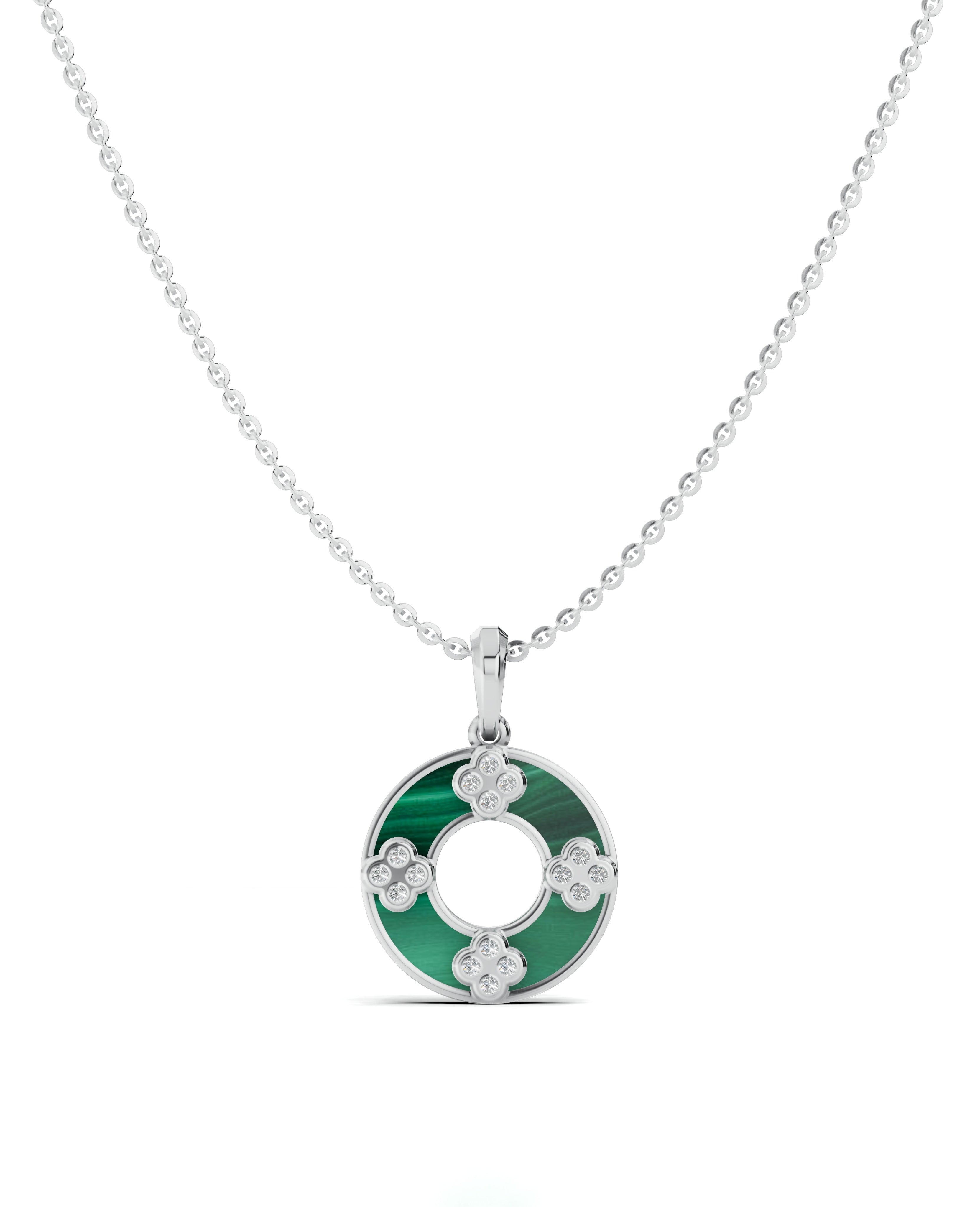 Platinized Sterling Silver