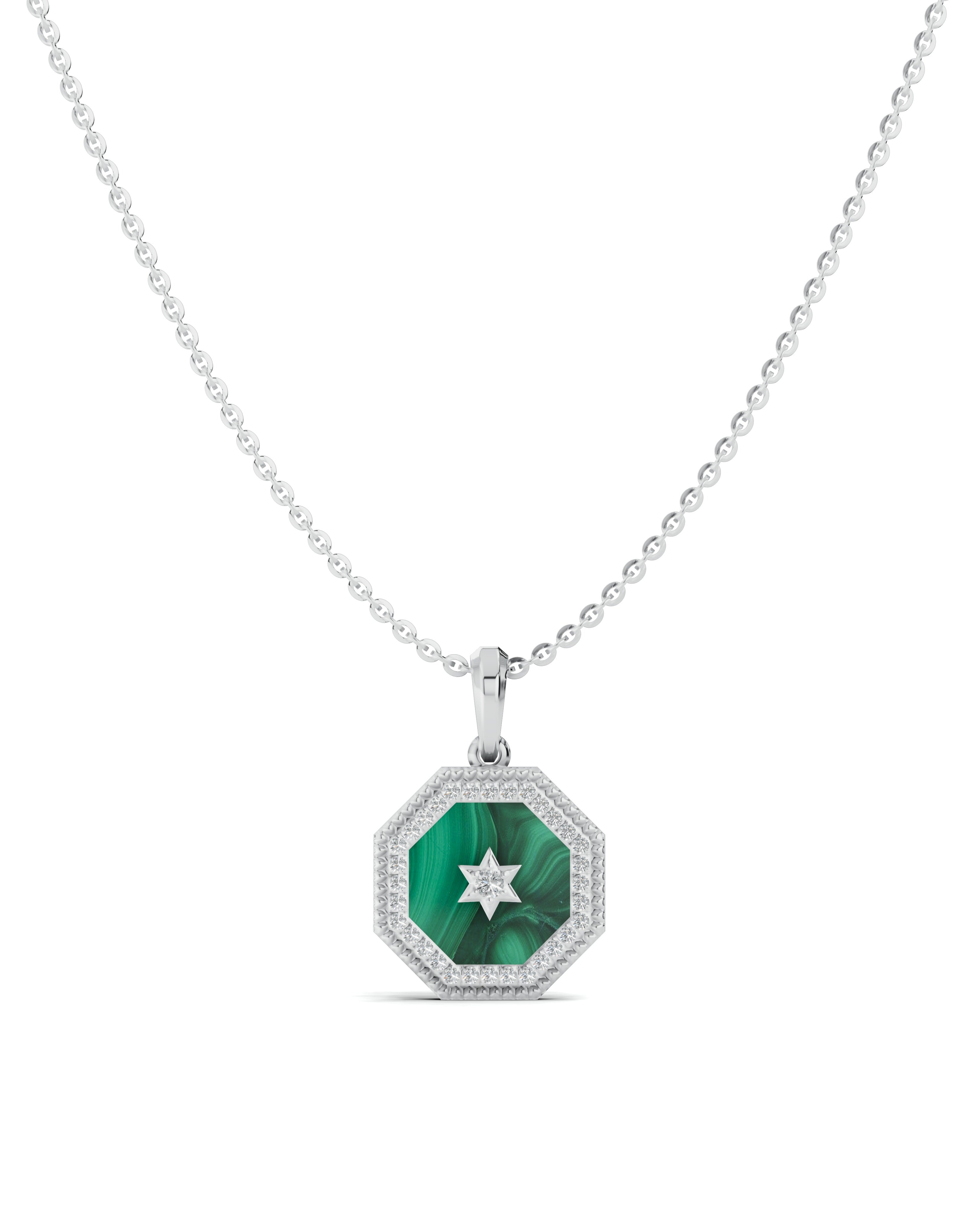 Platinized Sterling Silver