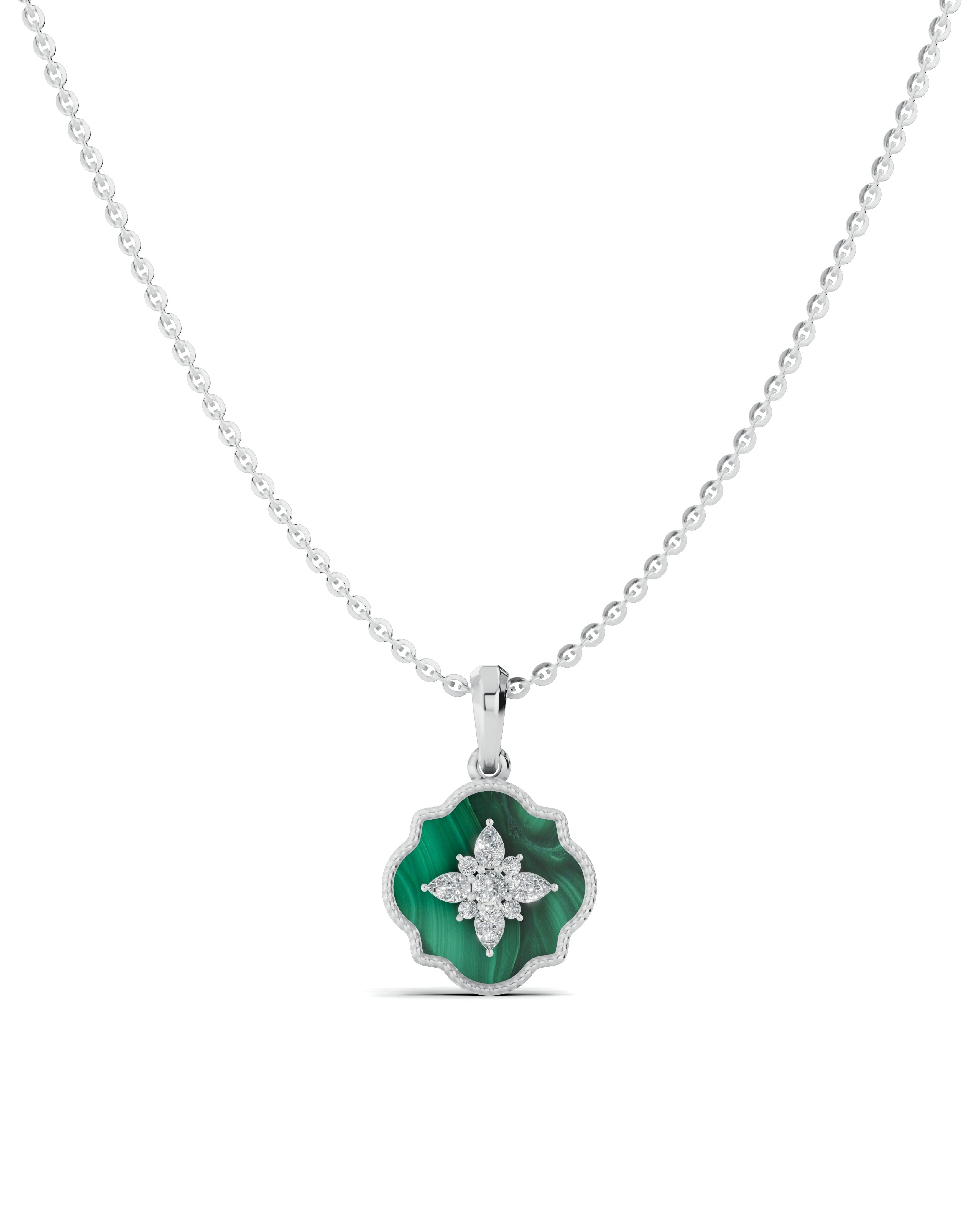 Platinized Sterling Silver