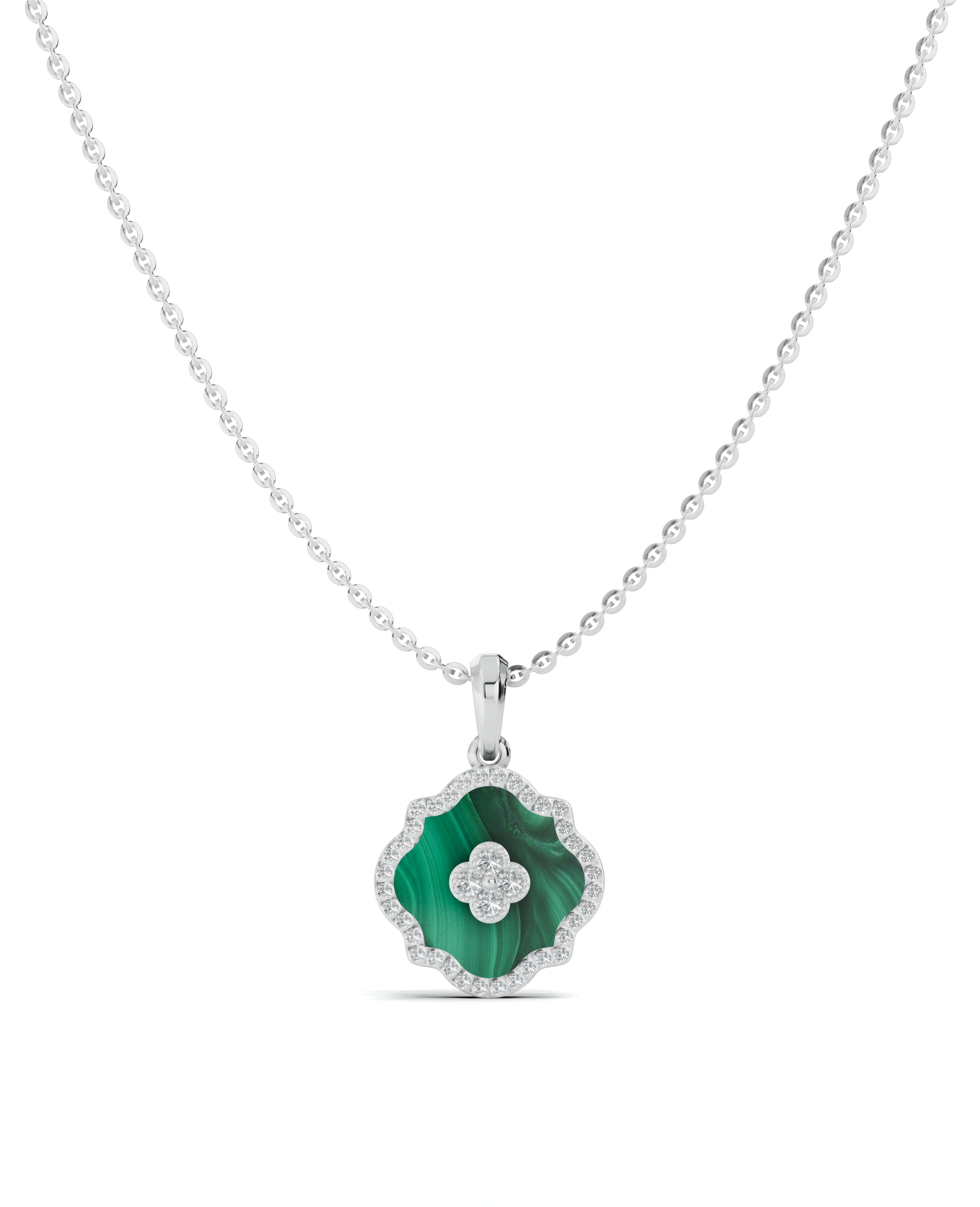 Platinized Sterling Silver