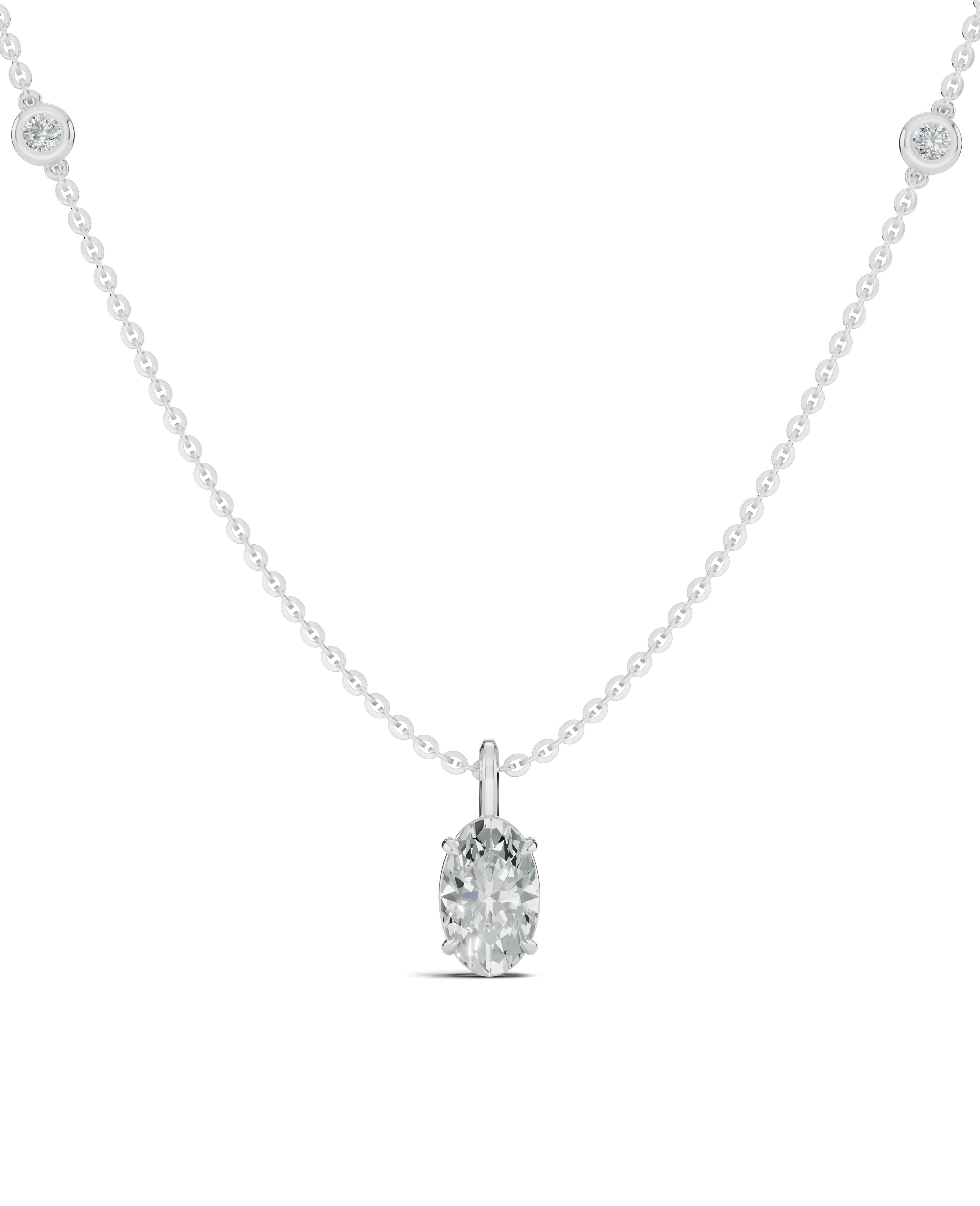 Platinized Sterling Silver