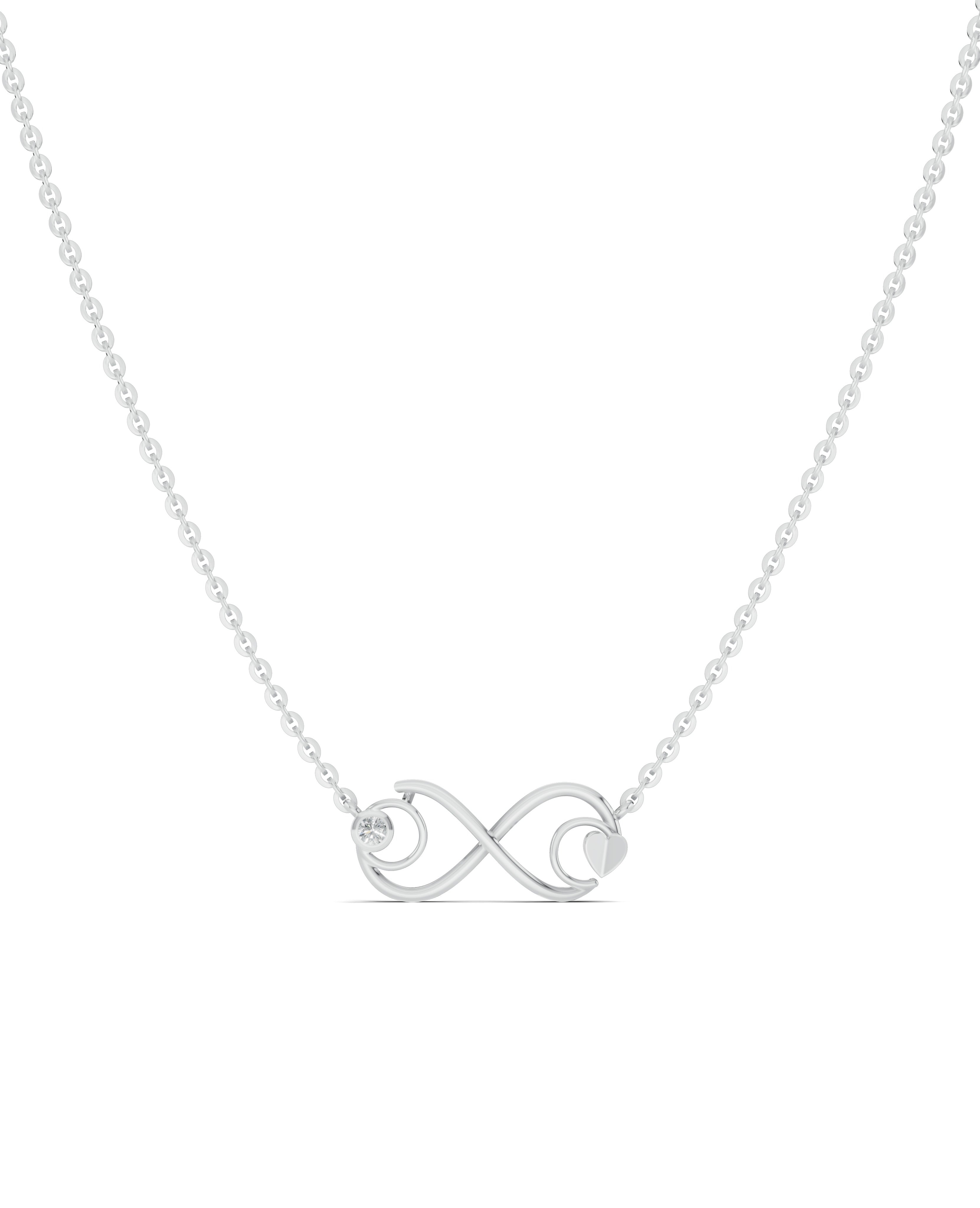 Platinized Sterling Silver