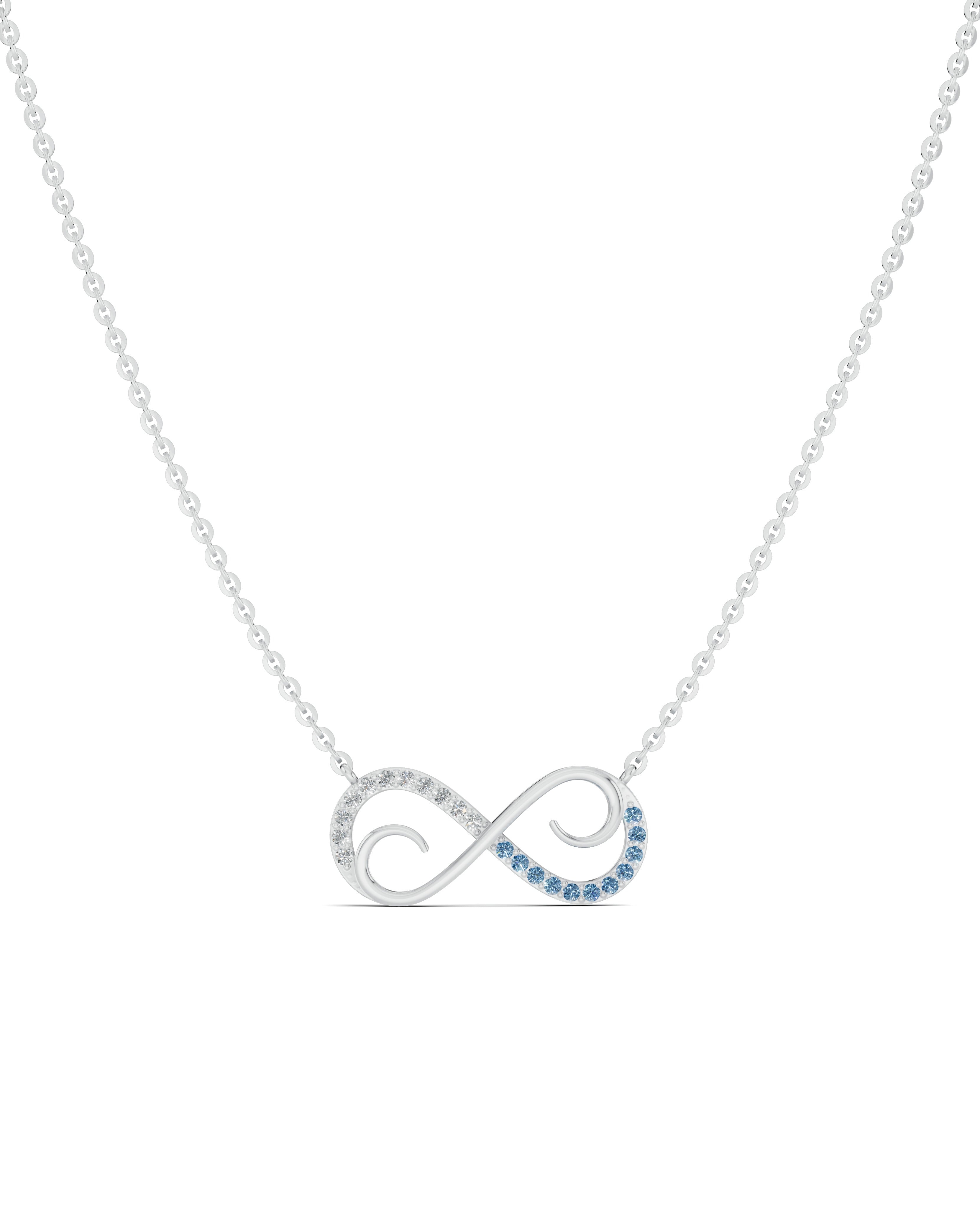 Platinized Sterling Silver