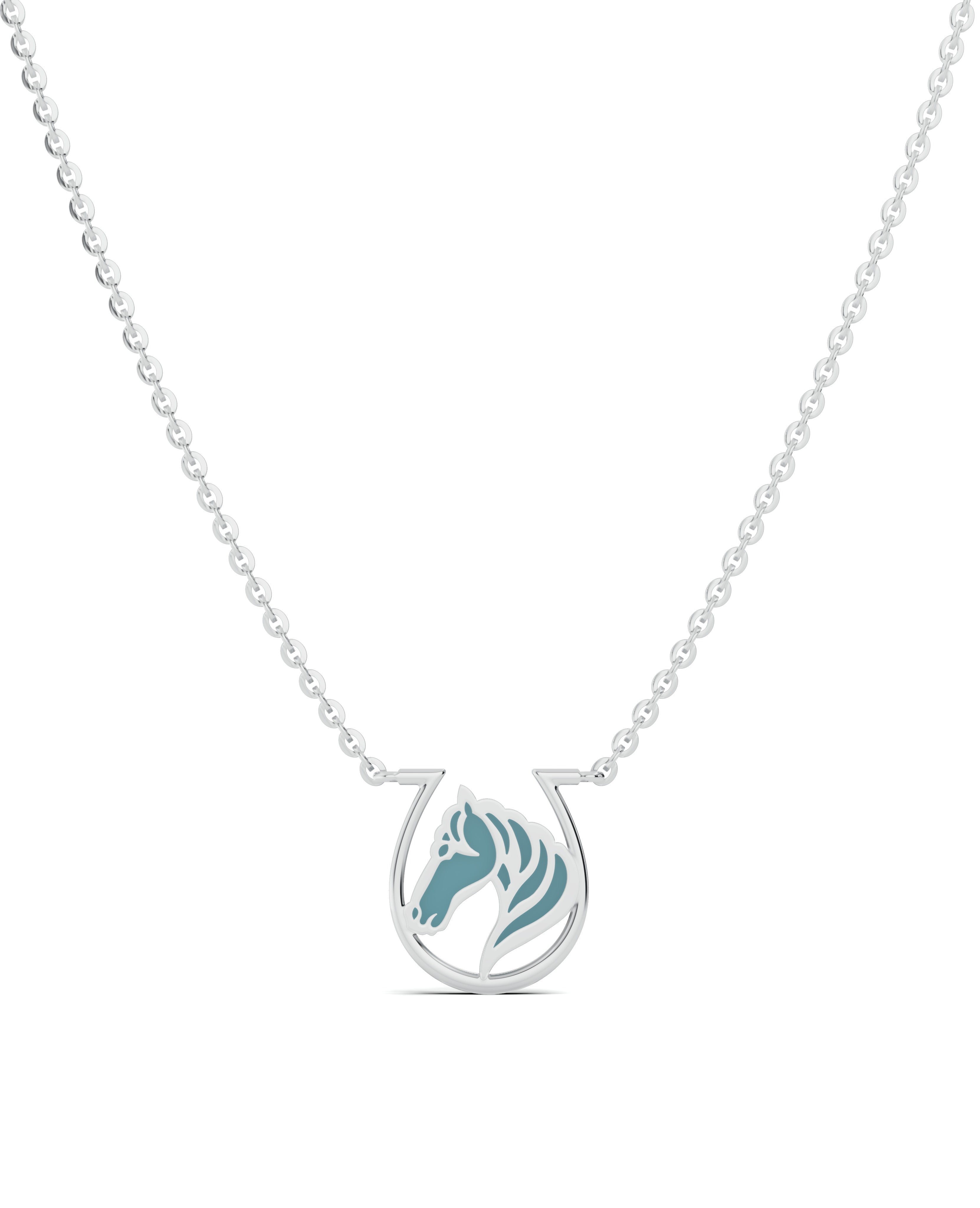 Platinized Sterling Silver