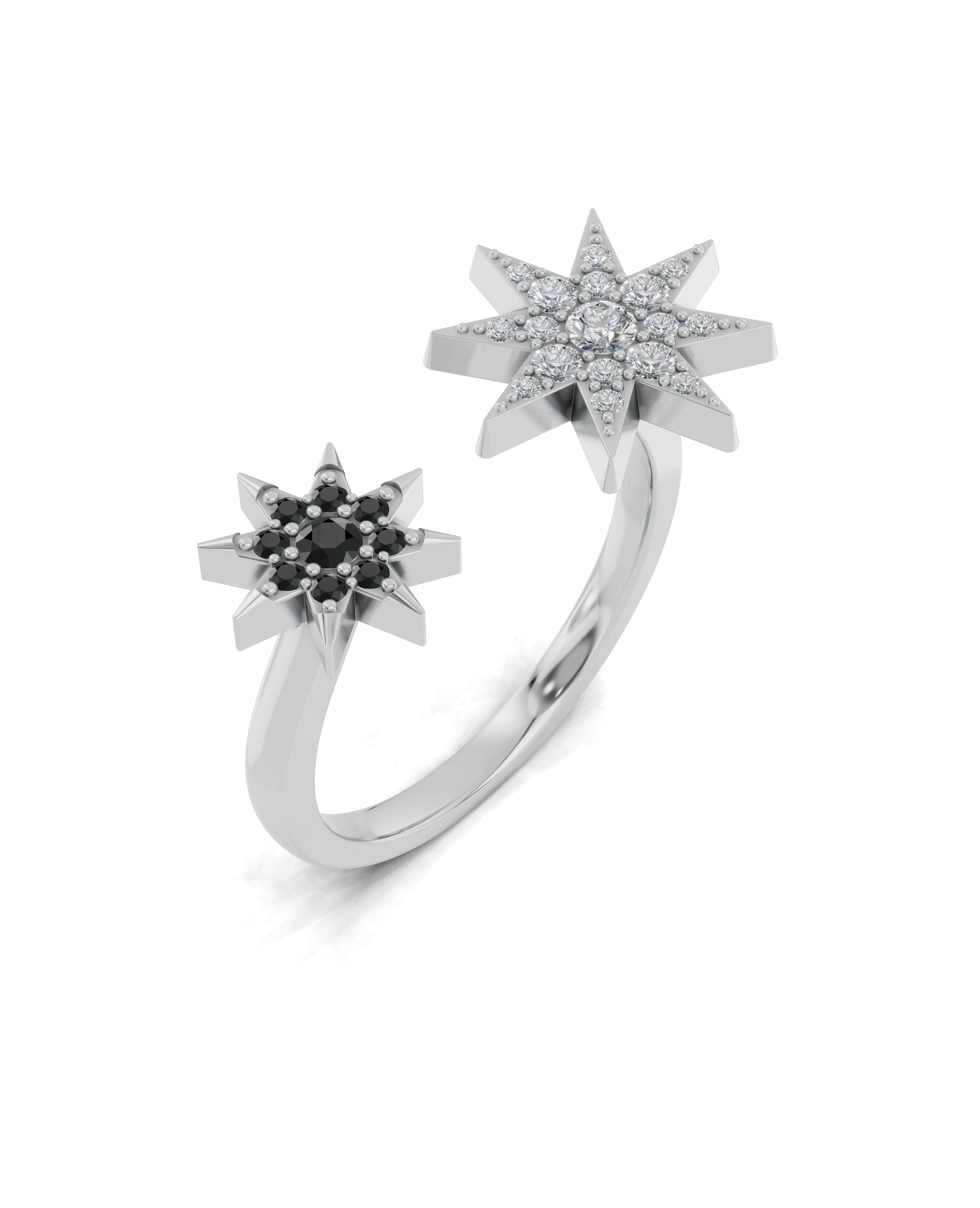 Platinized Sterling Silver