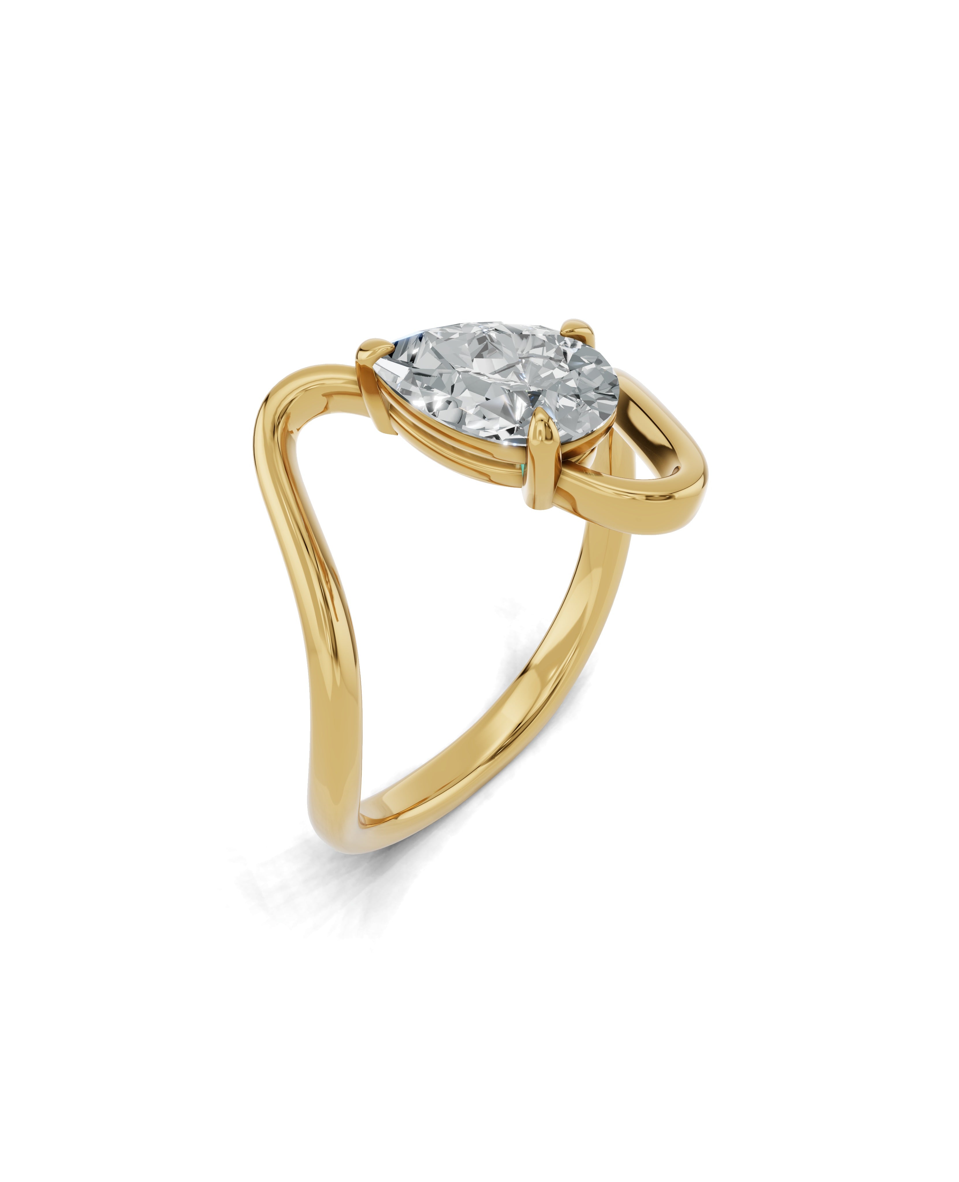 18K Vermeil Plated Sterling Silver