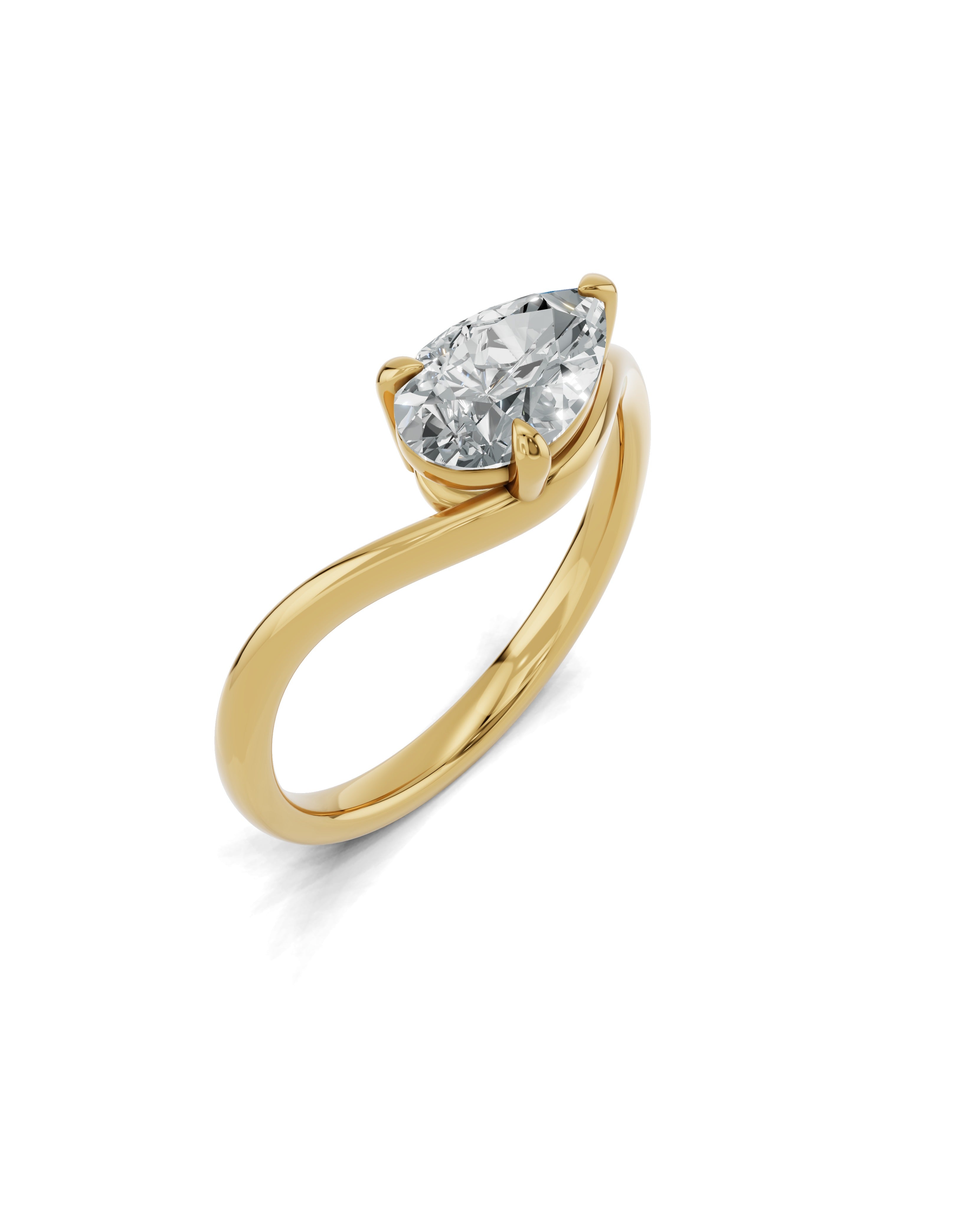 18K Vermeil Plated Sterling Silver