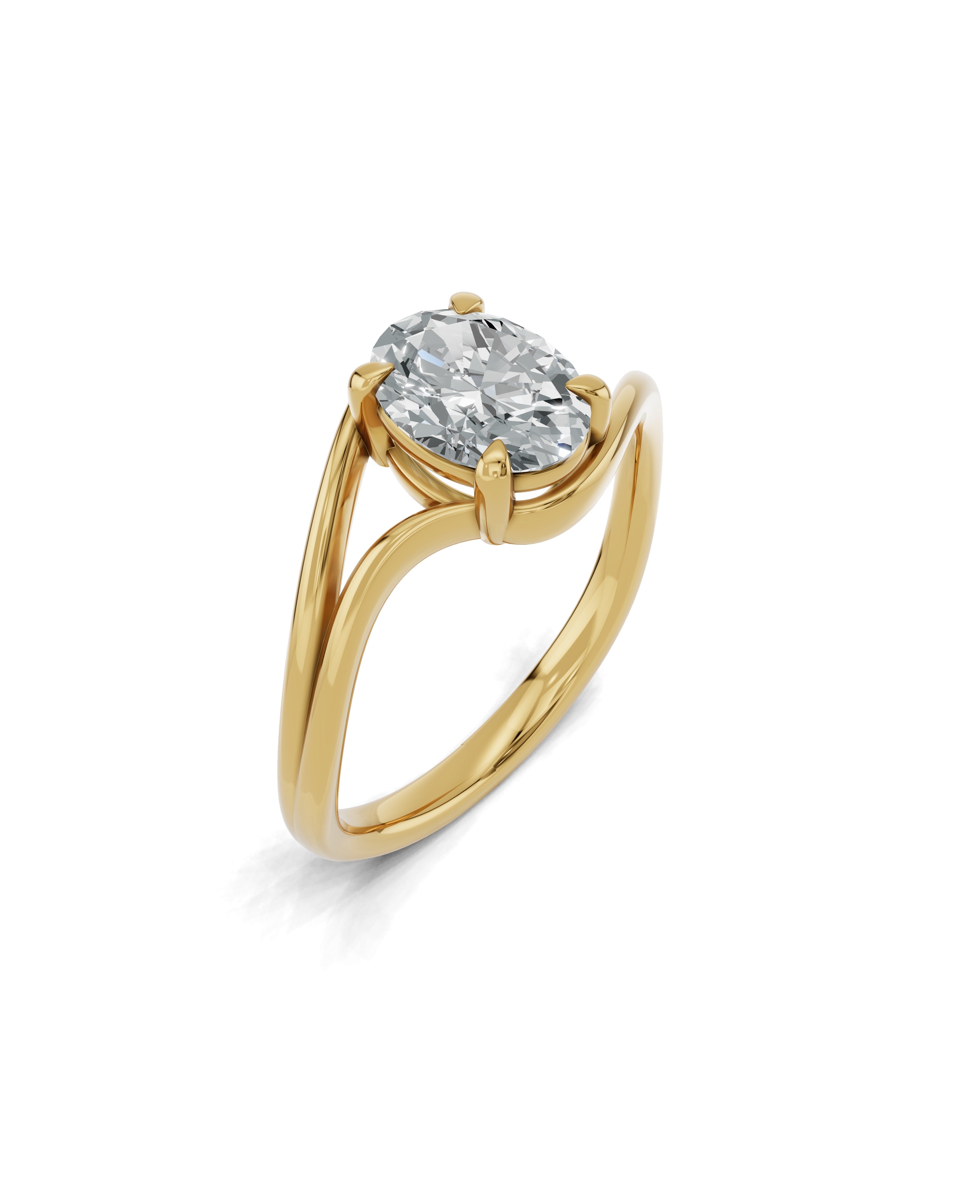 18K Vermeil Plated Sterling Silver