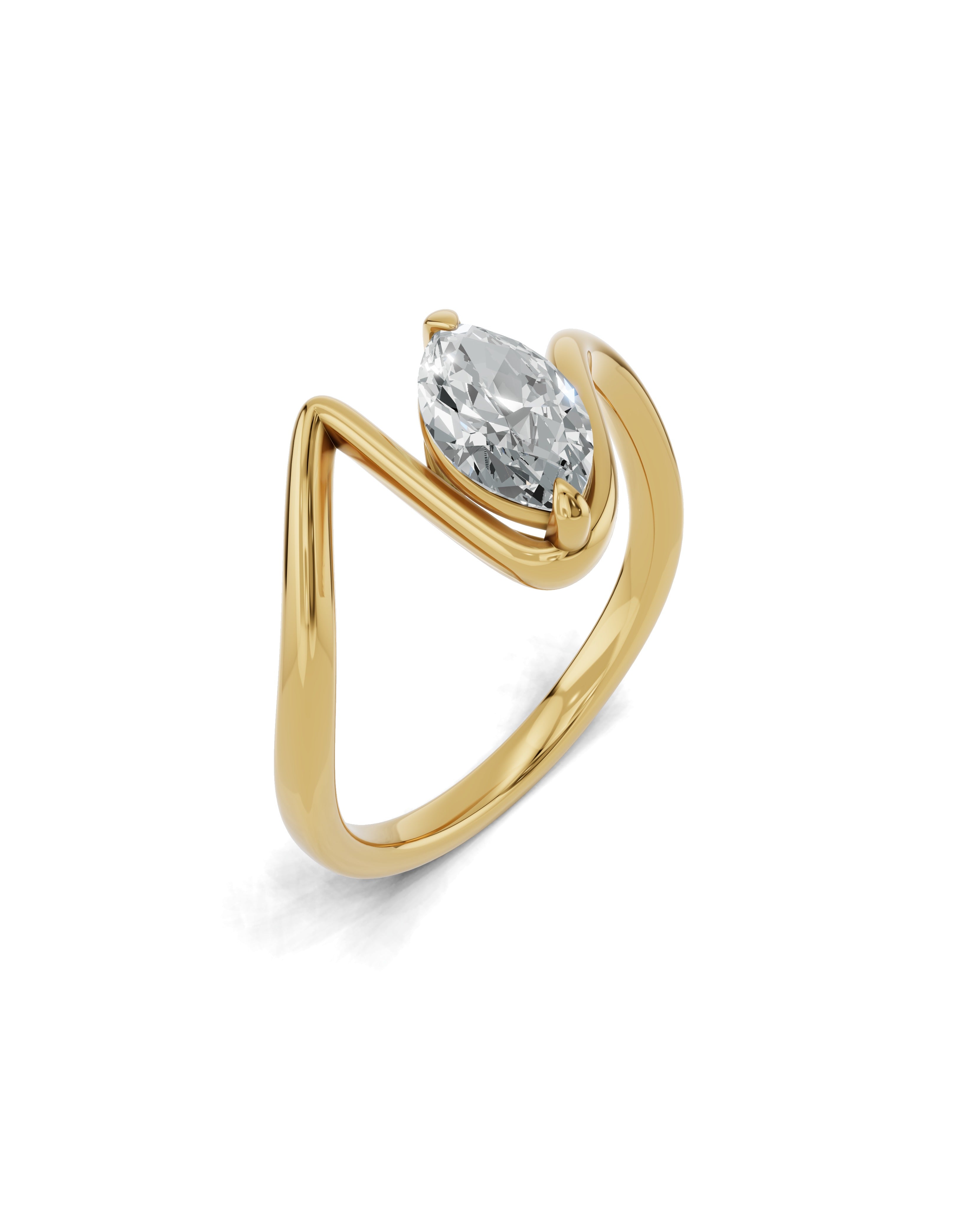 18K Vermeil Plated Sterling Silver