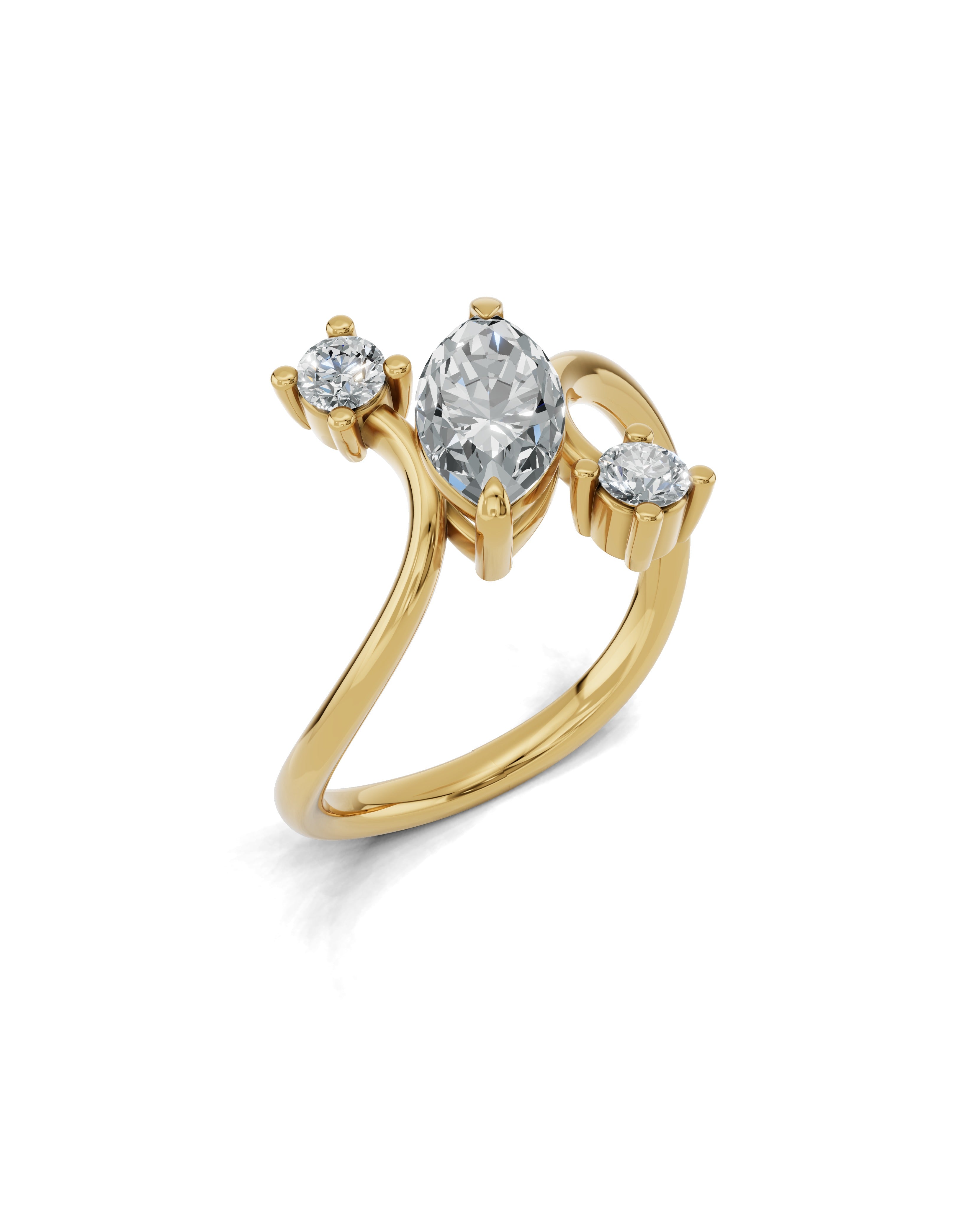 18K Vermeil Plated Sterling Silver