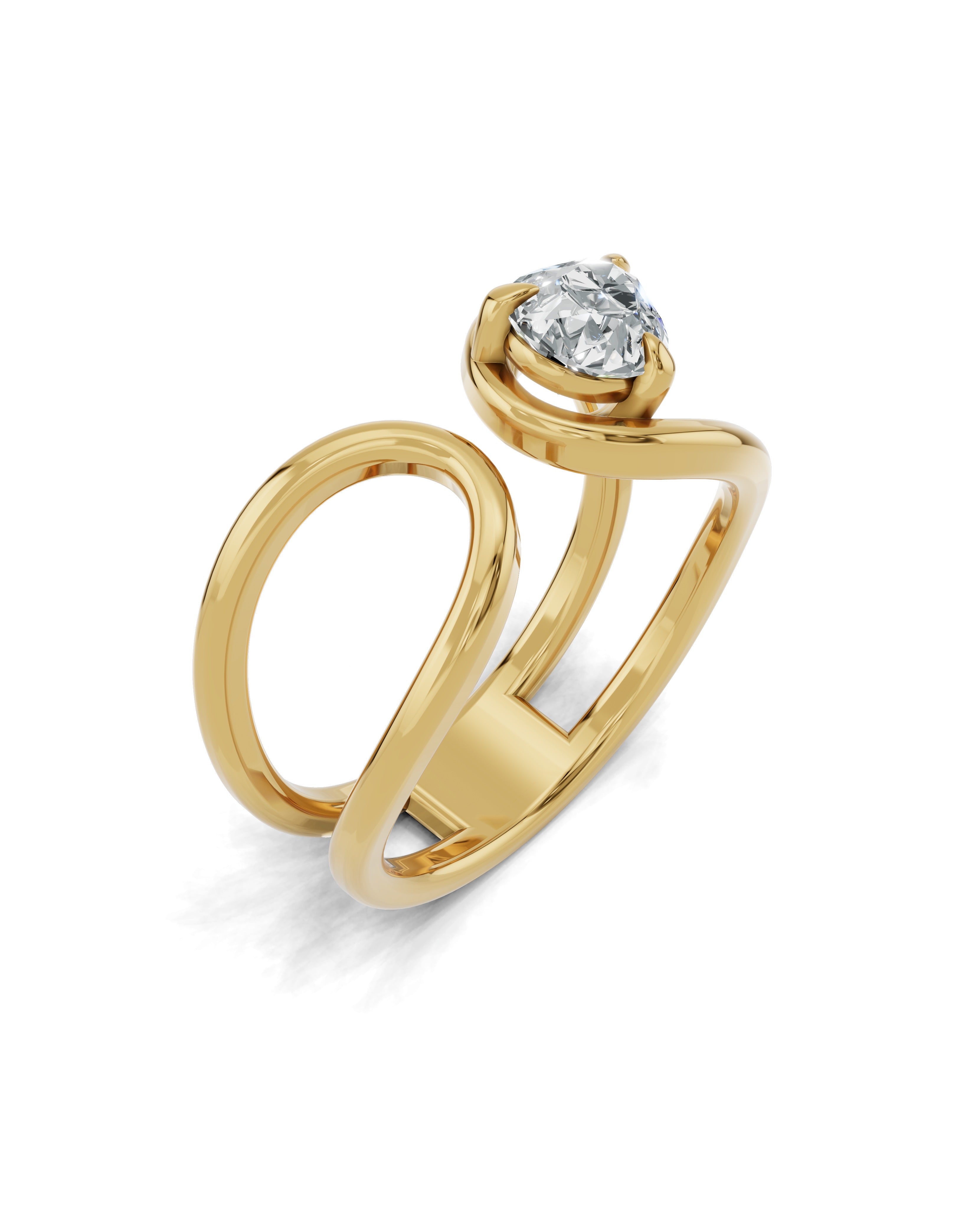 18K Vermeil Plated Sterling Silver