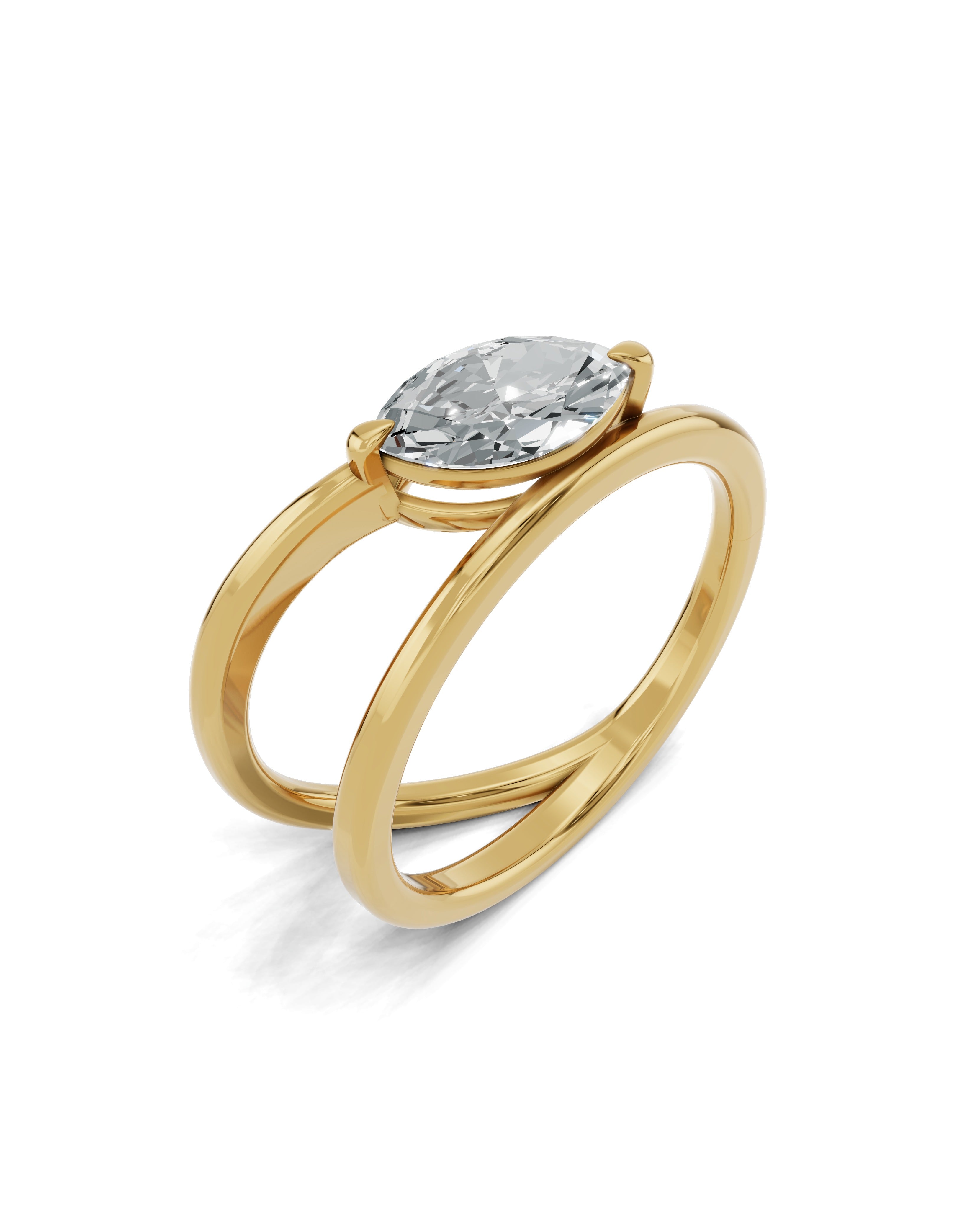 18K Vermeil Plated Sterling Silver