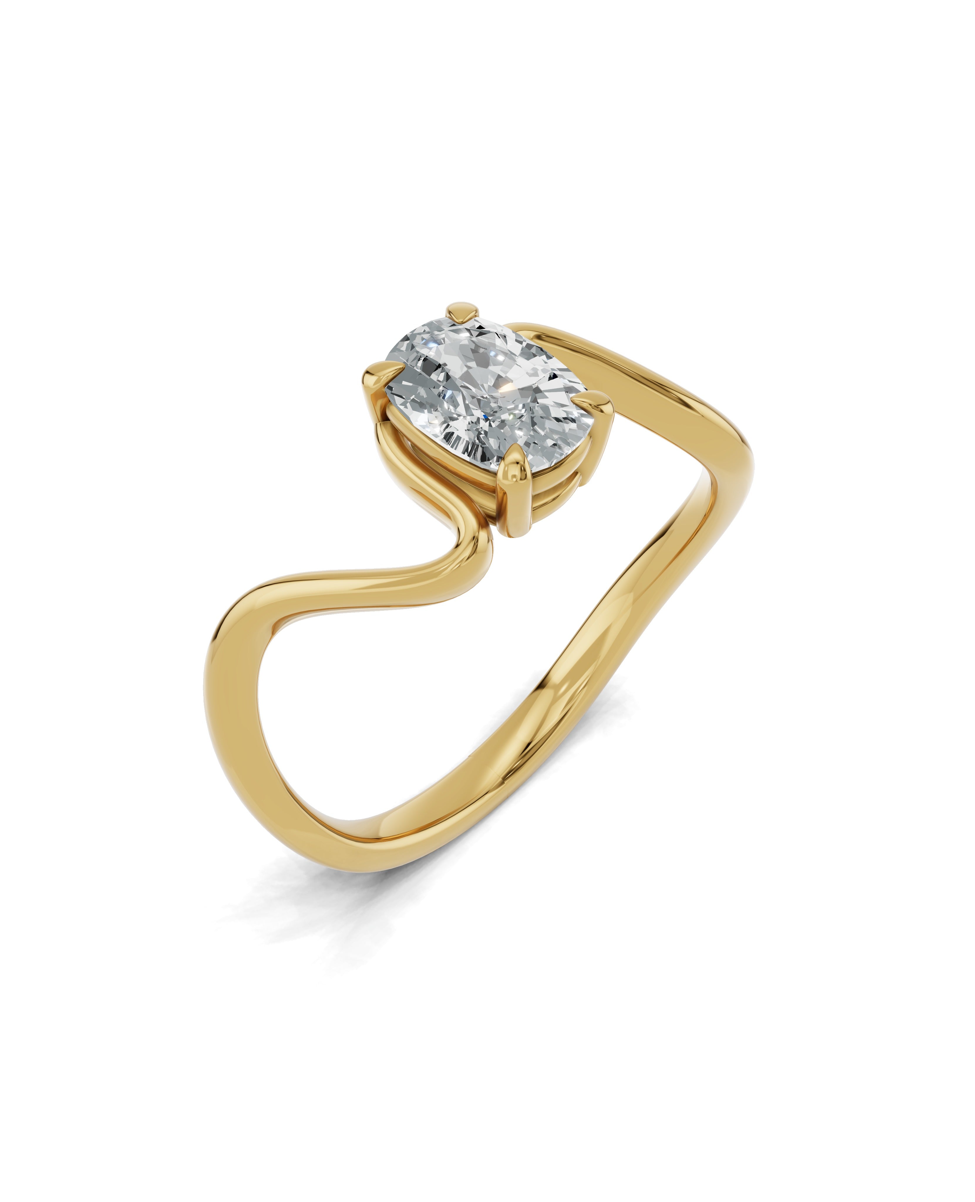 18K Vermeil Plated Sterling Silver