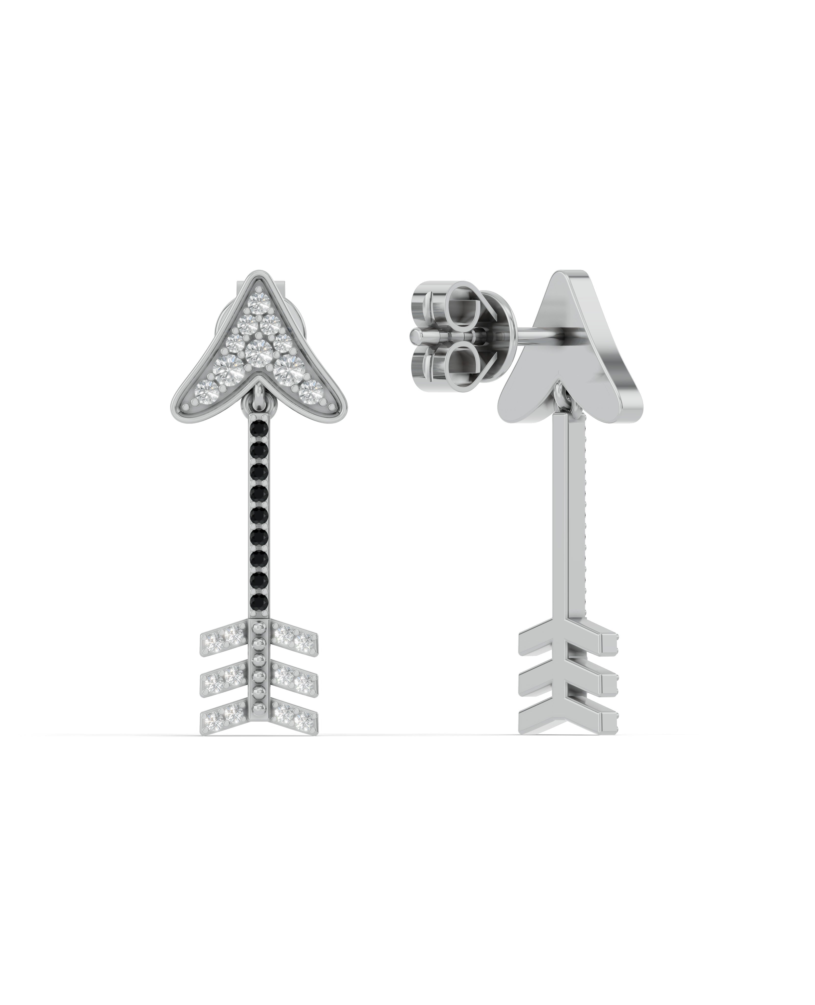 Platinized Sterling Silver