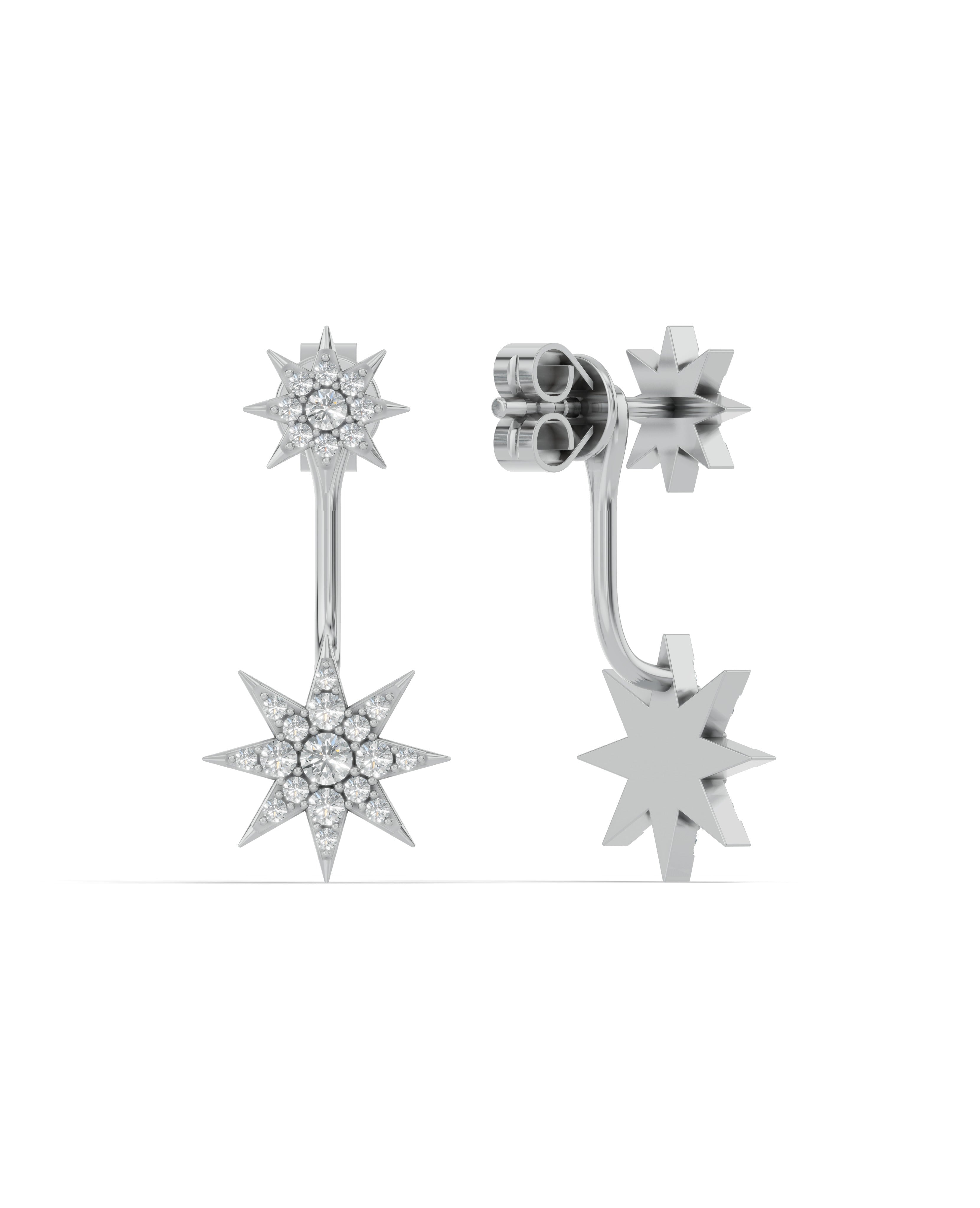 Platinized Sterling Silver