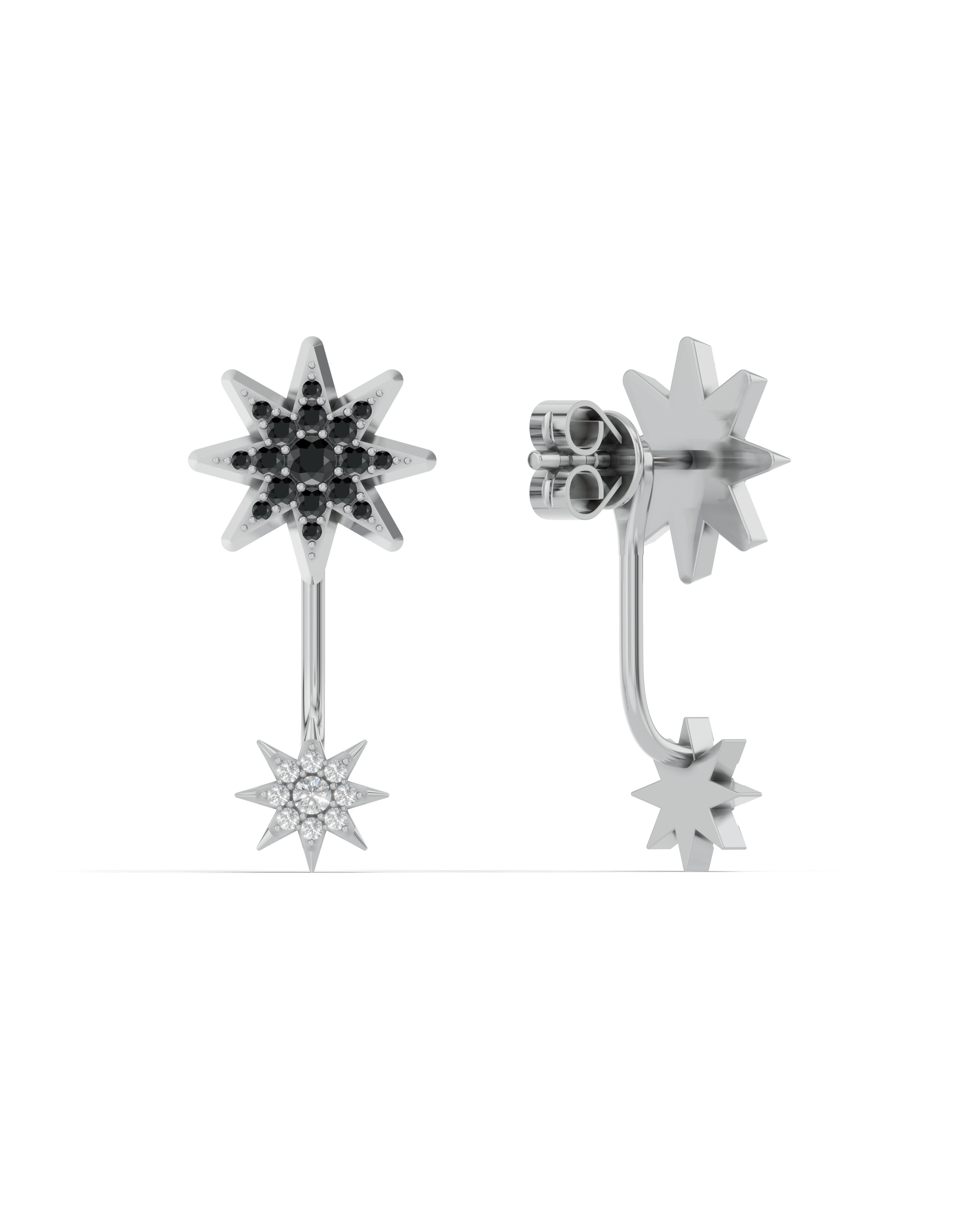 Platinized Sterling Silver