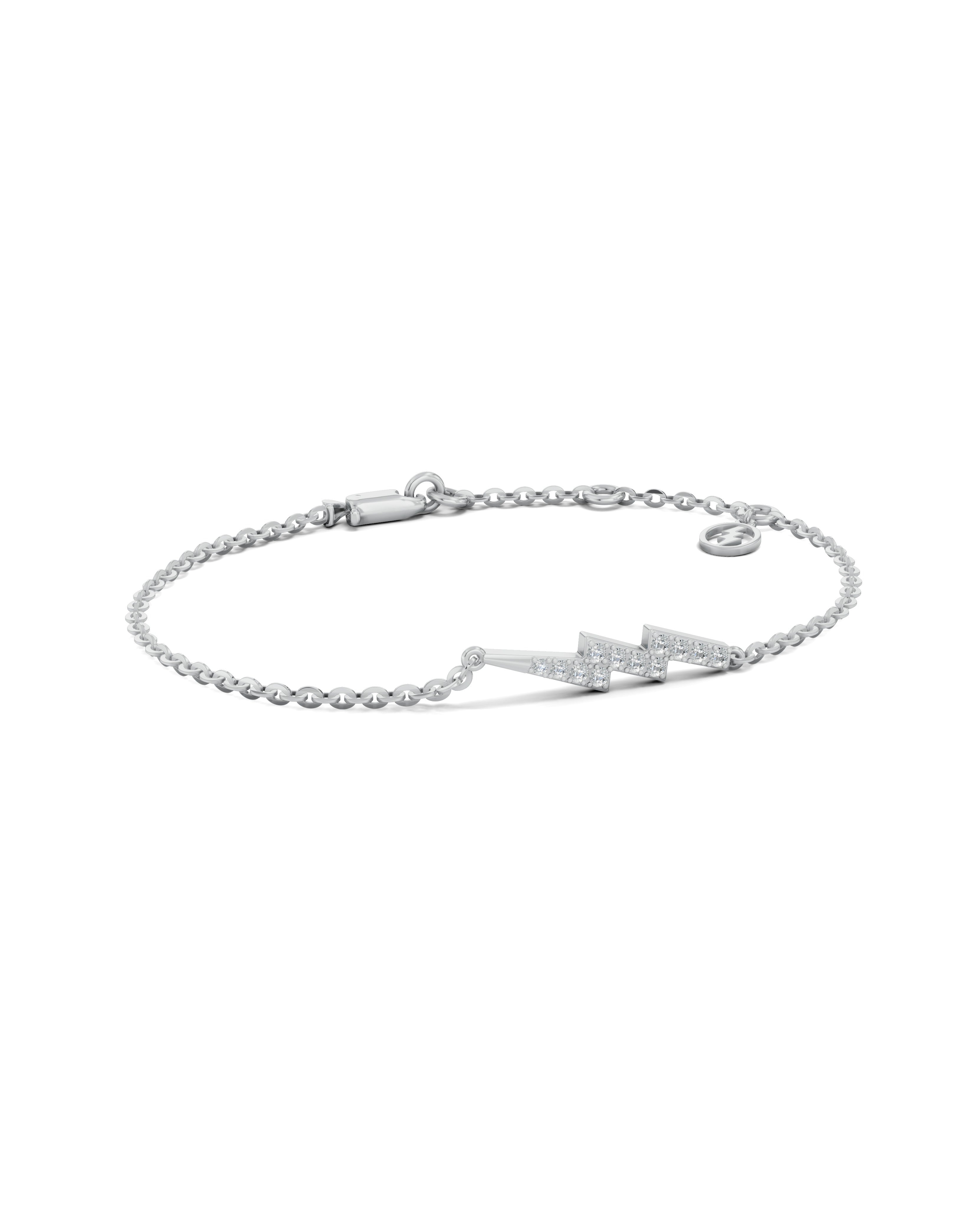 Platinized Sterling Silver