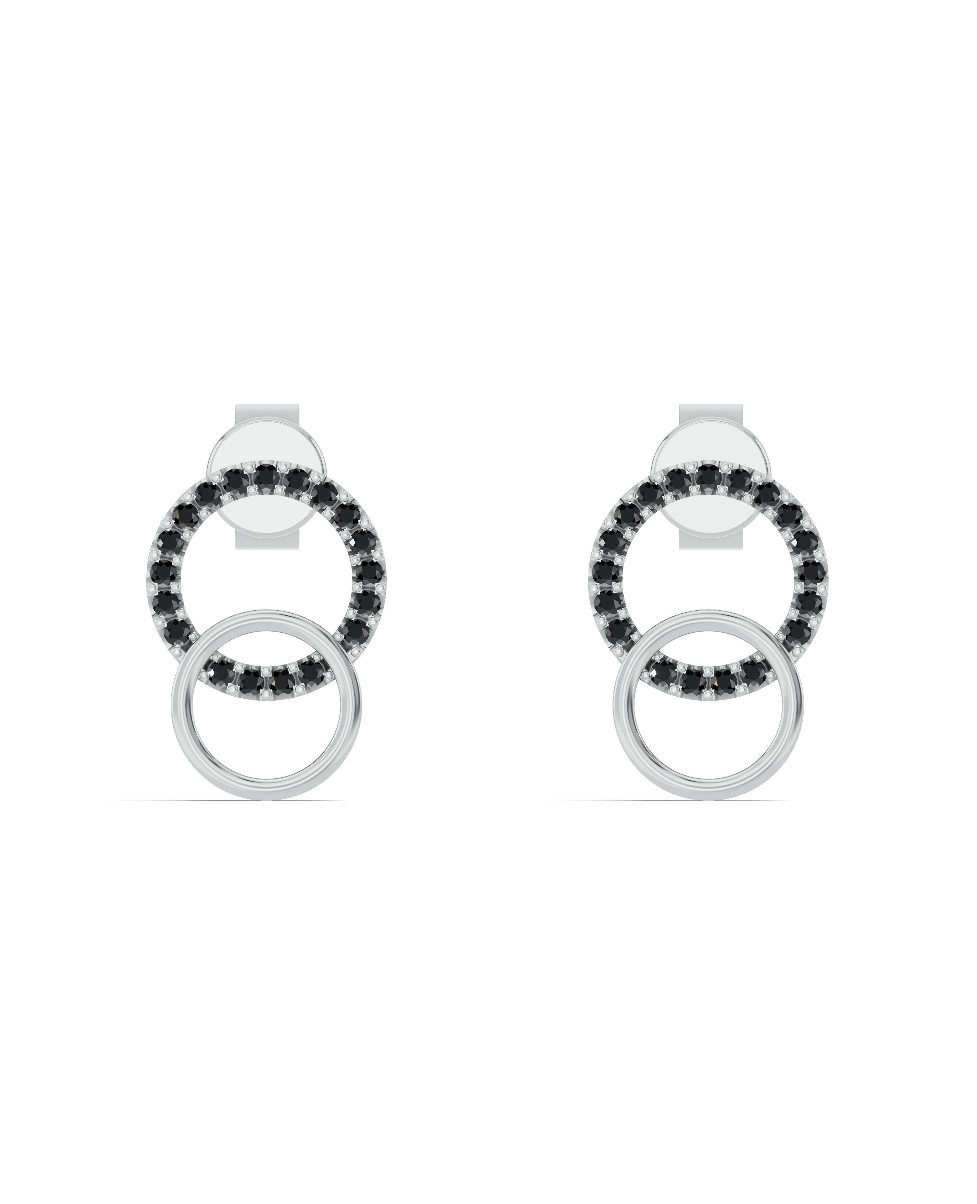 Platinized Sterling Silver