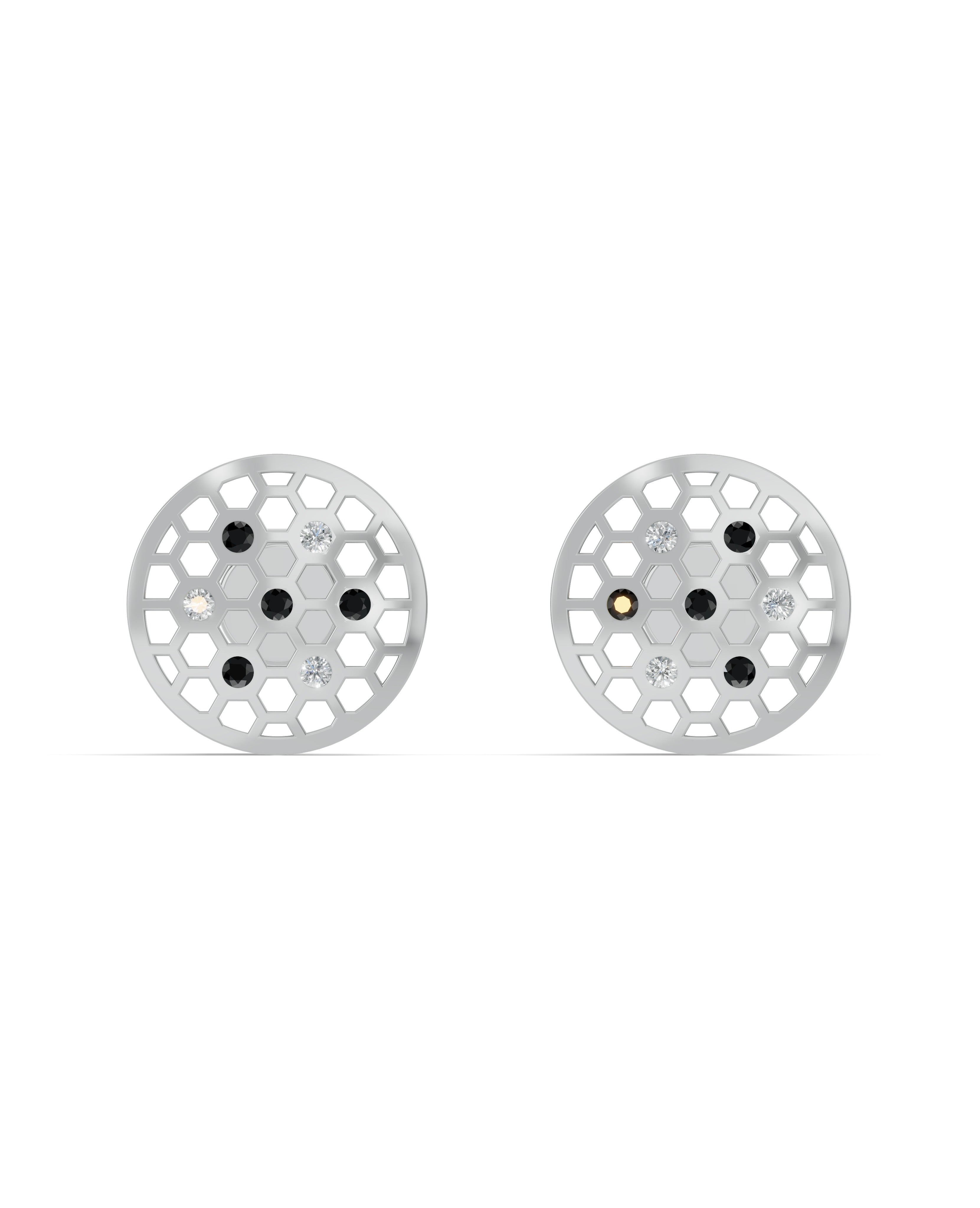 Platinized Sterling Silver