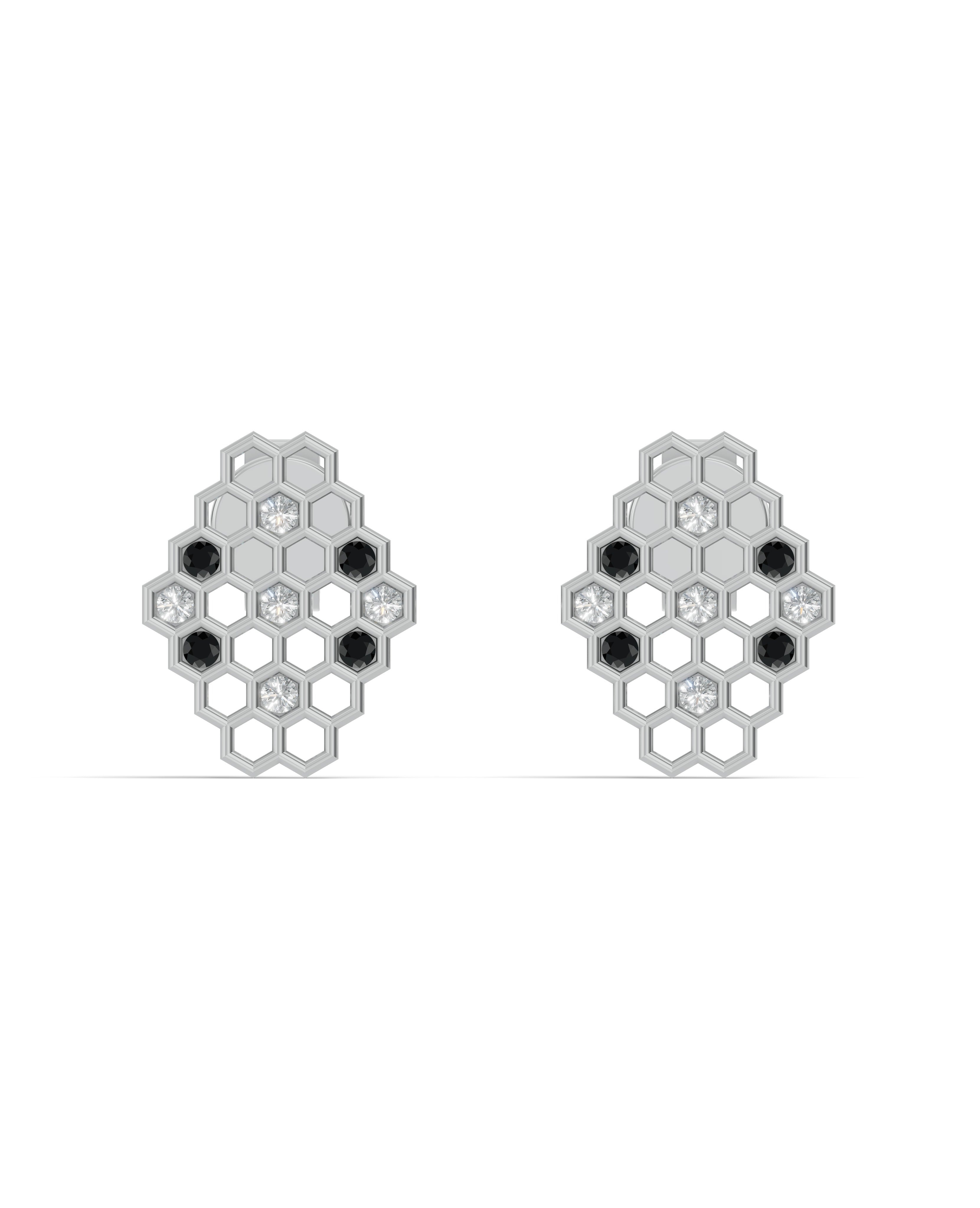 Platinized Sterling Silver