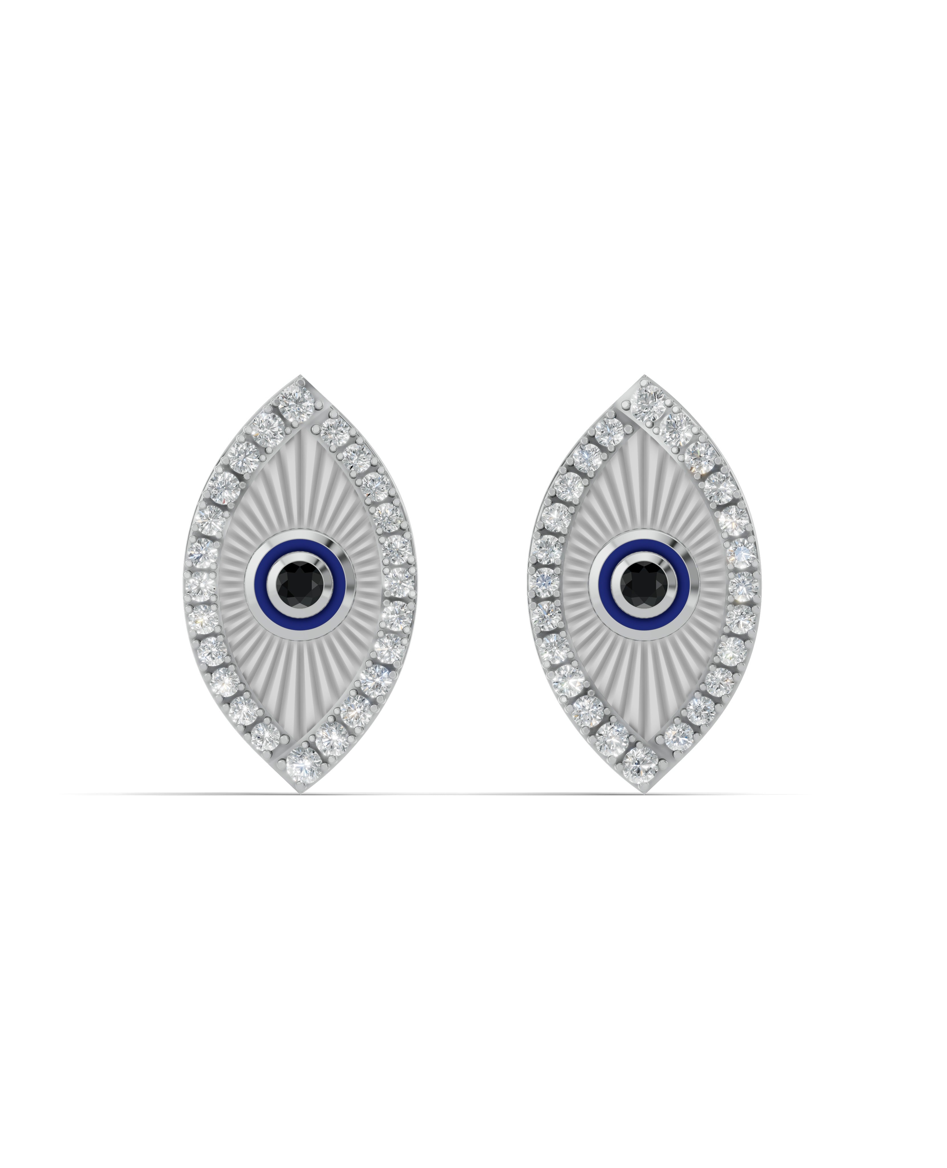 Platinized Sterling Silver