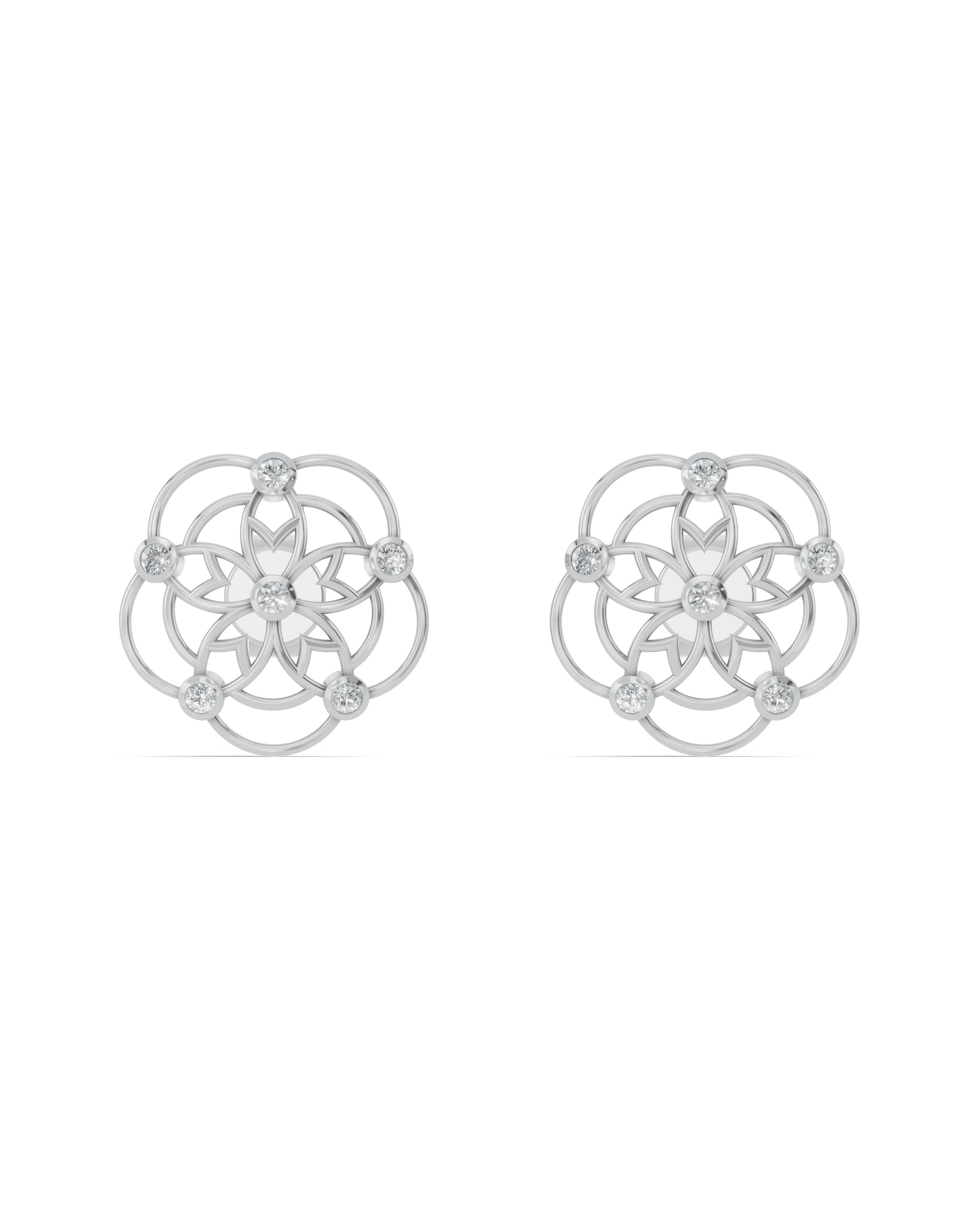 Platinized Sterling Silver