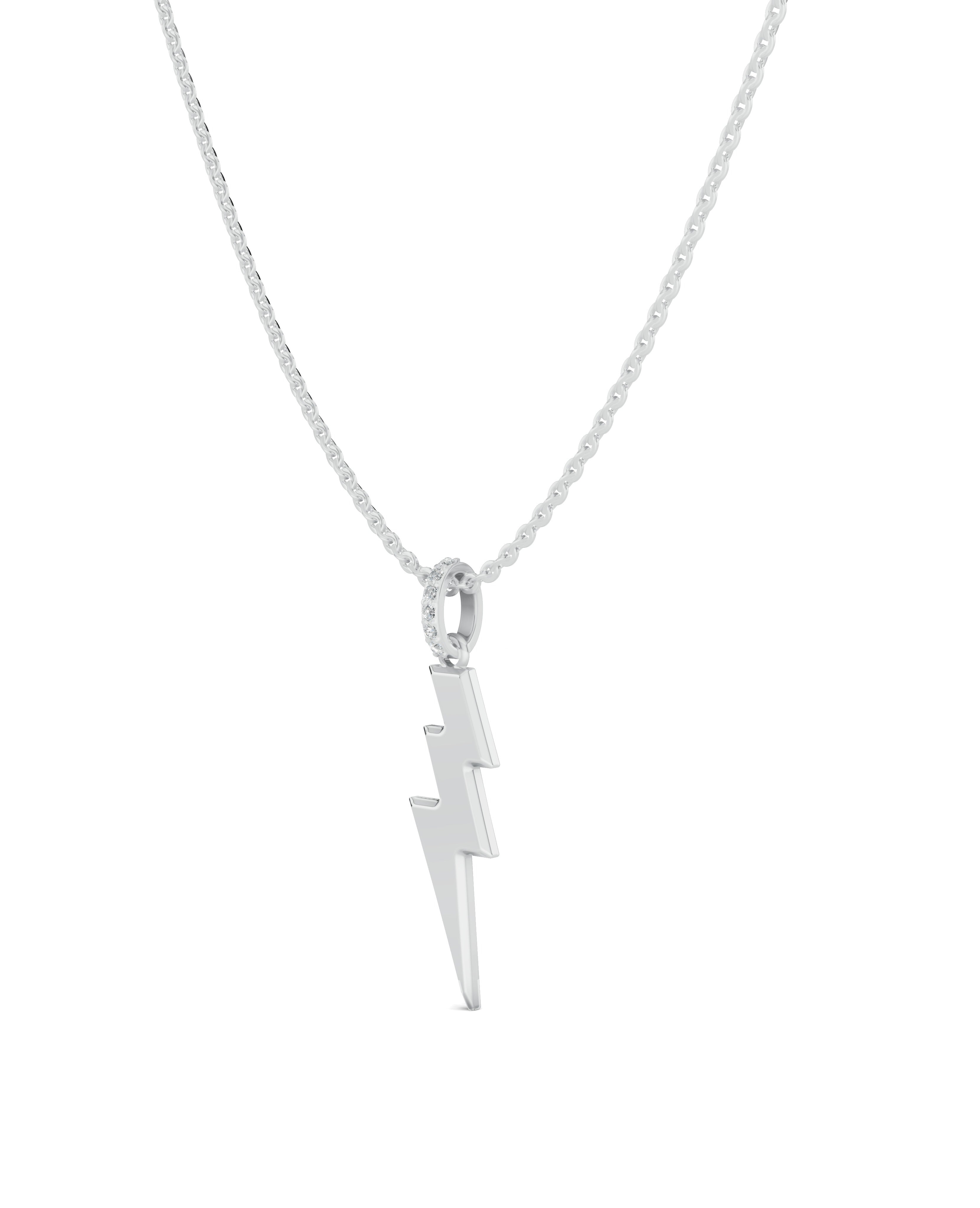 Platinized Sterling Silver