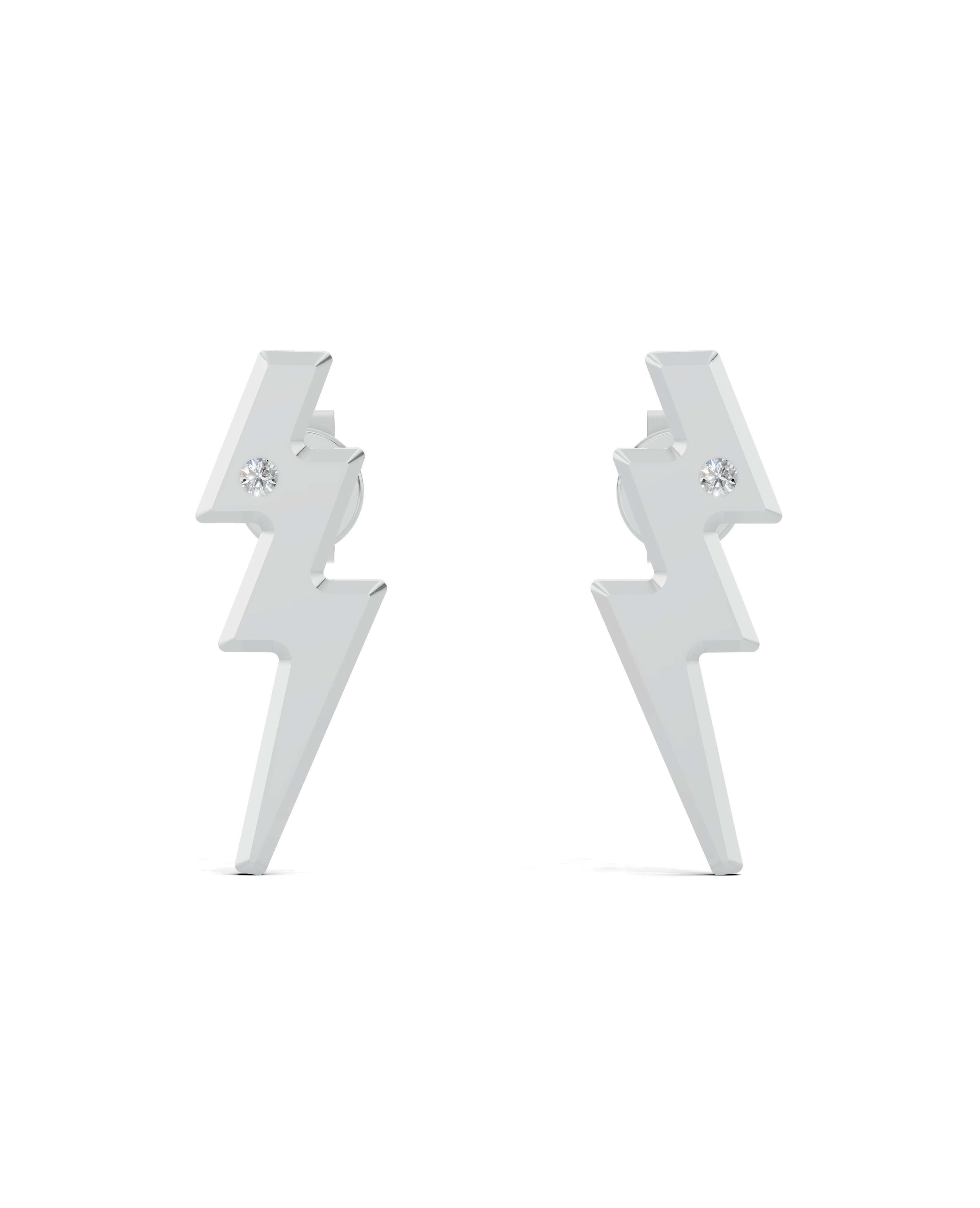 Platinized Sterling Silver