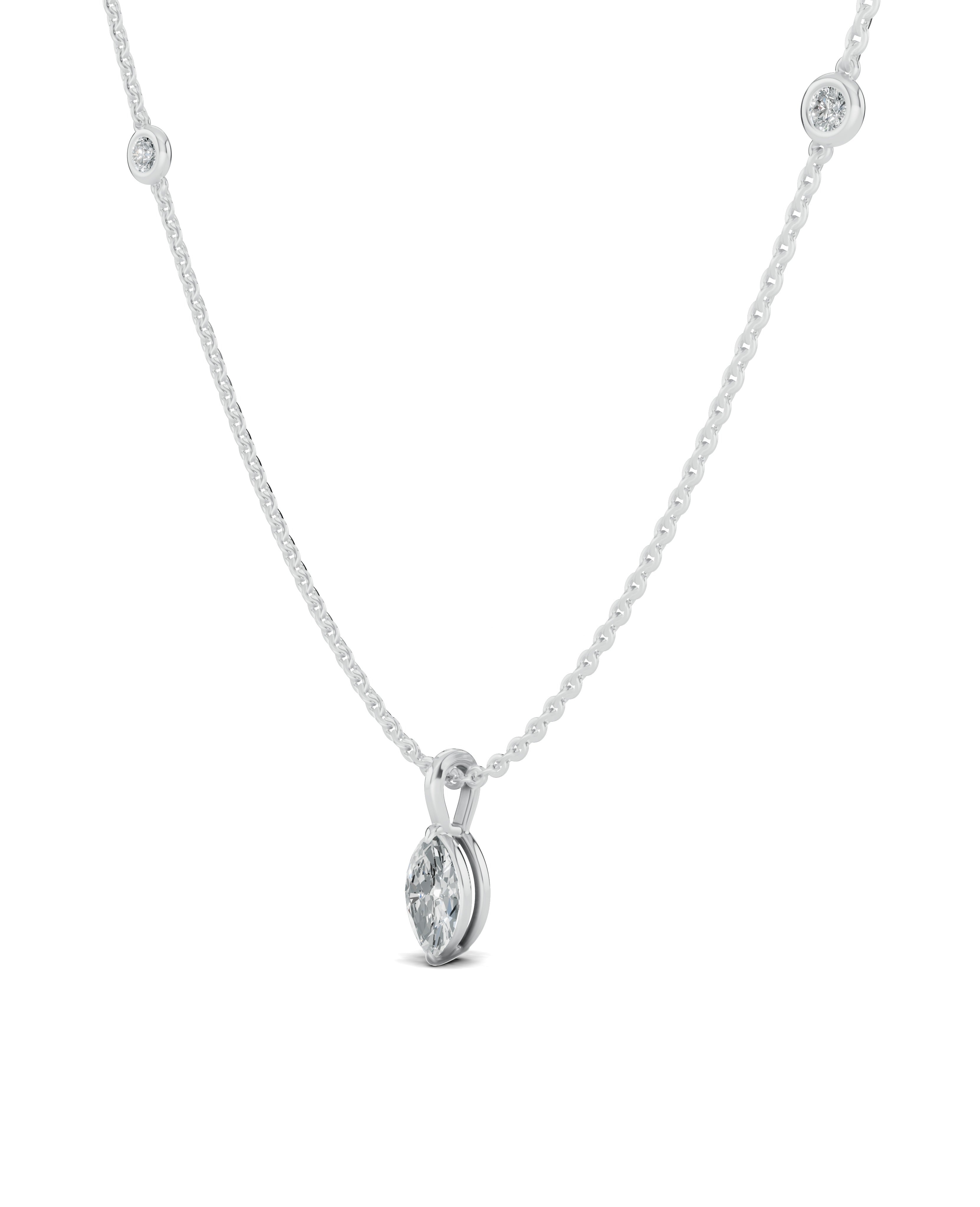 Platinized Sterling Silver