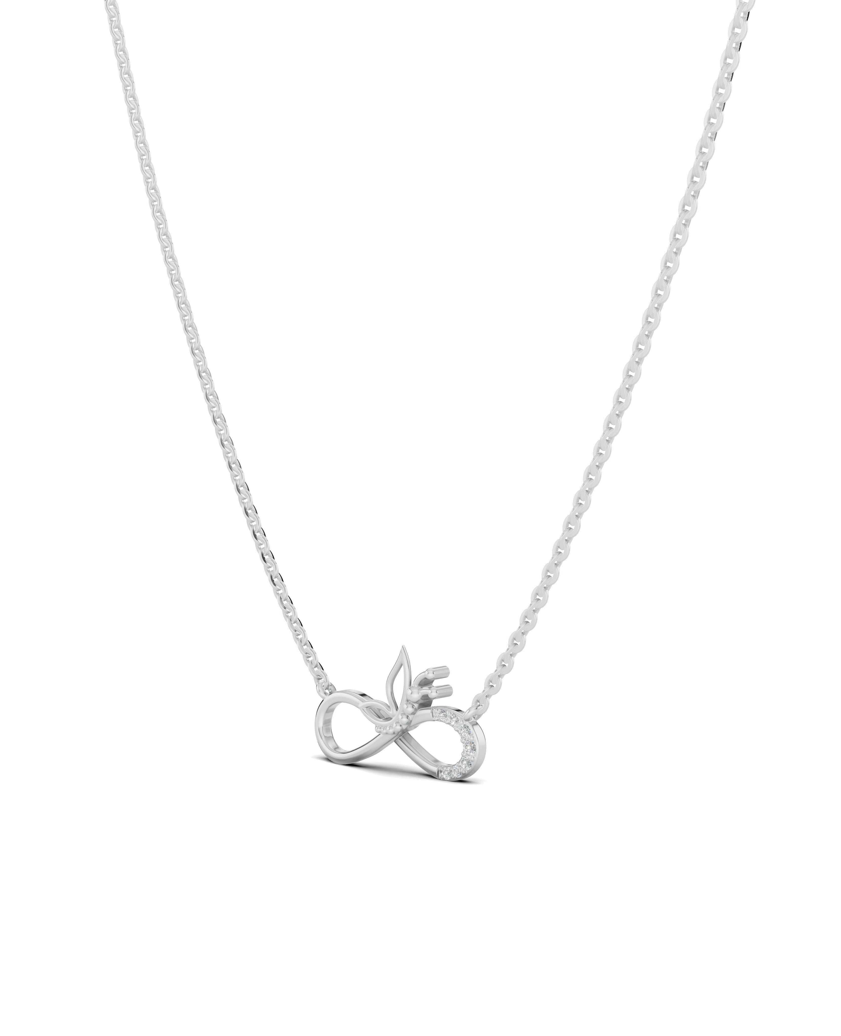 Platinized Sterling Silver