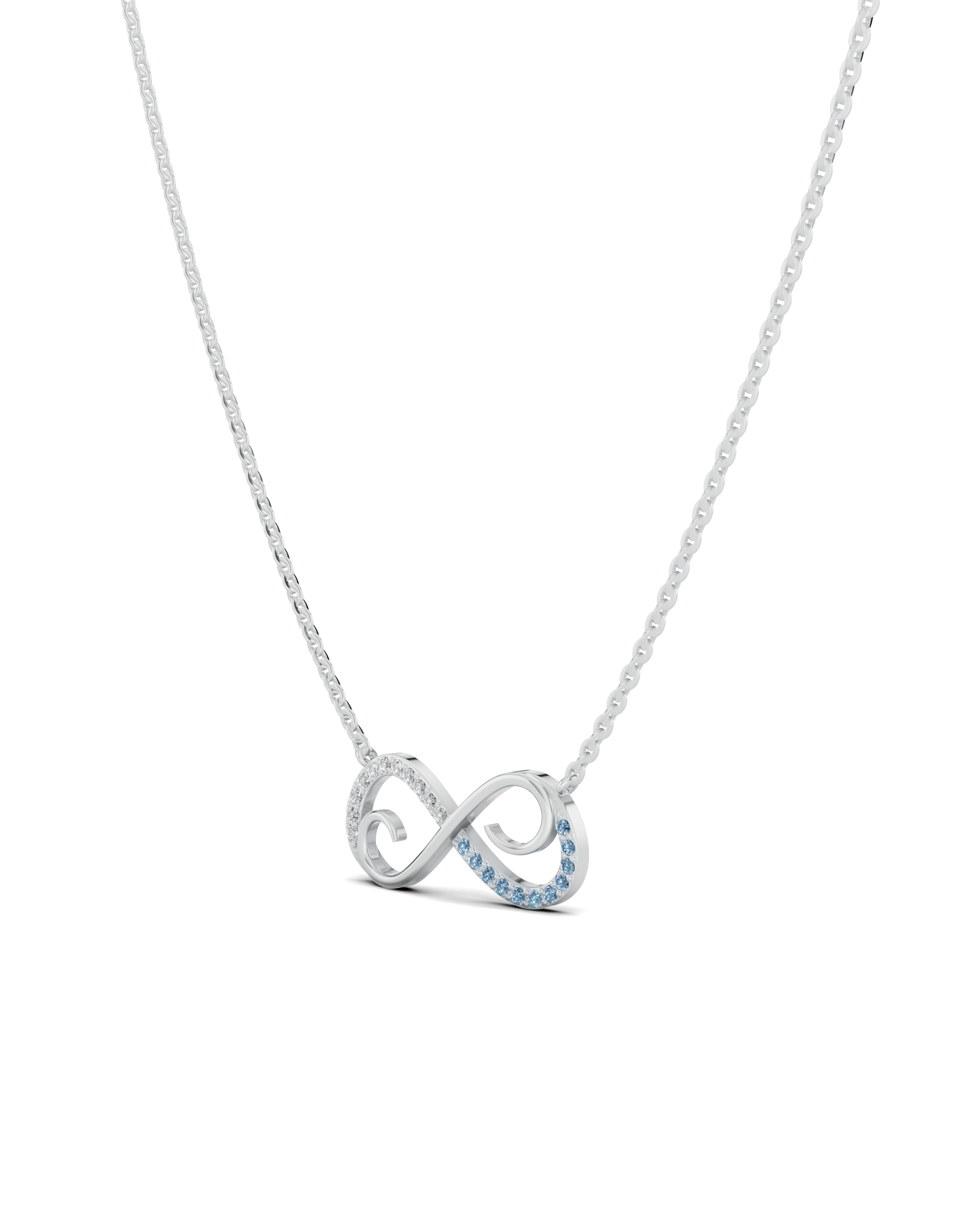 Platinized Sterling Silver