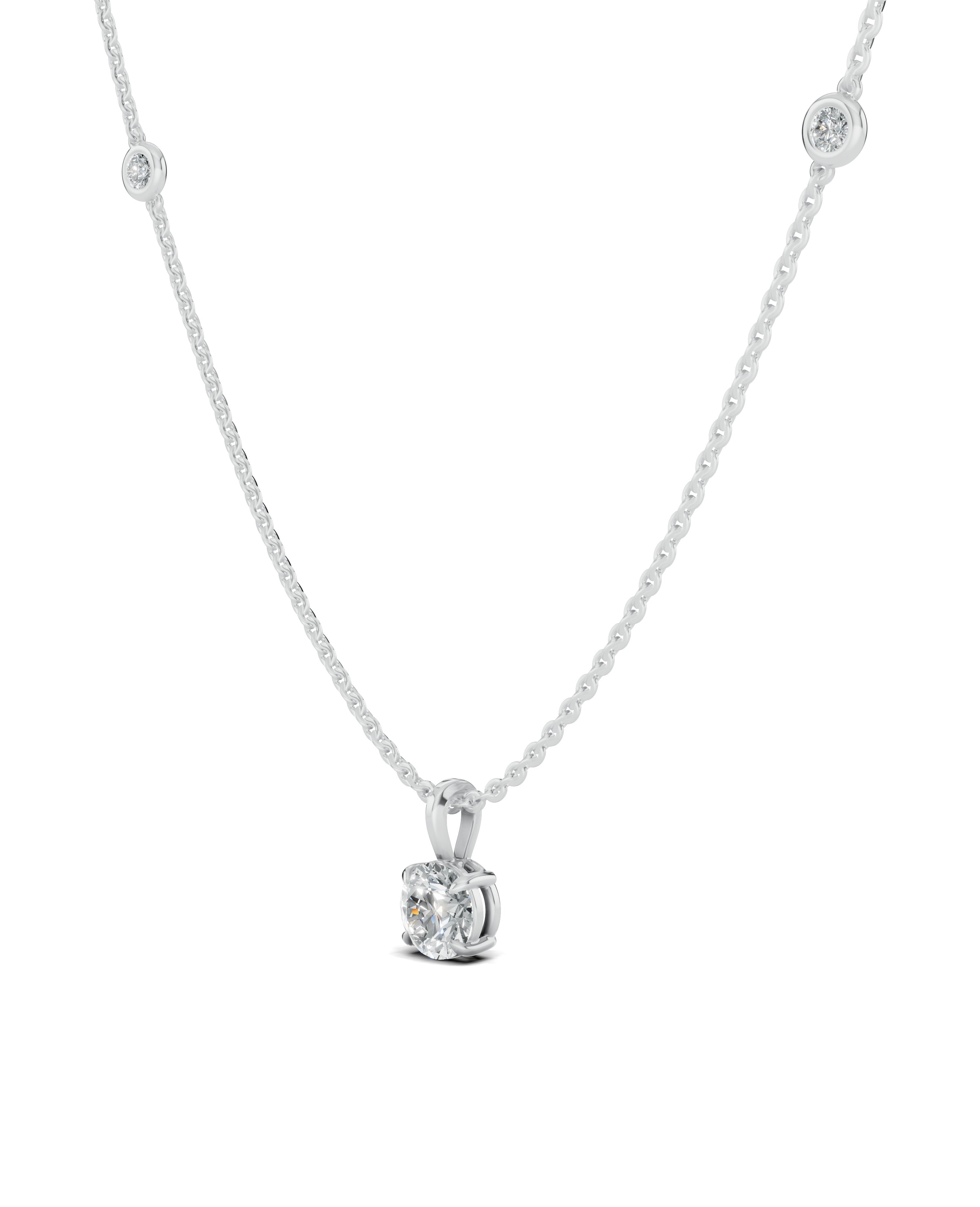 Platinized Sterling Silver