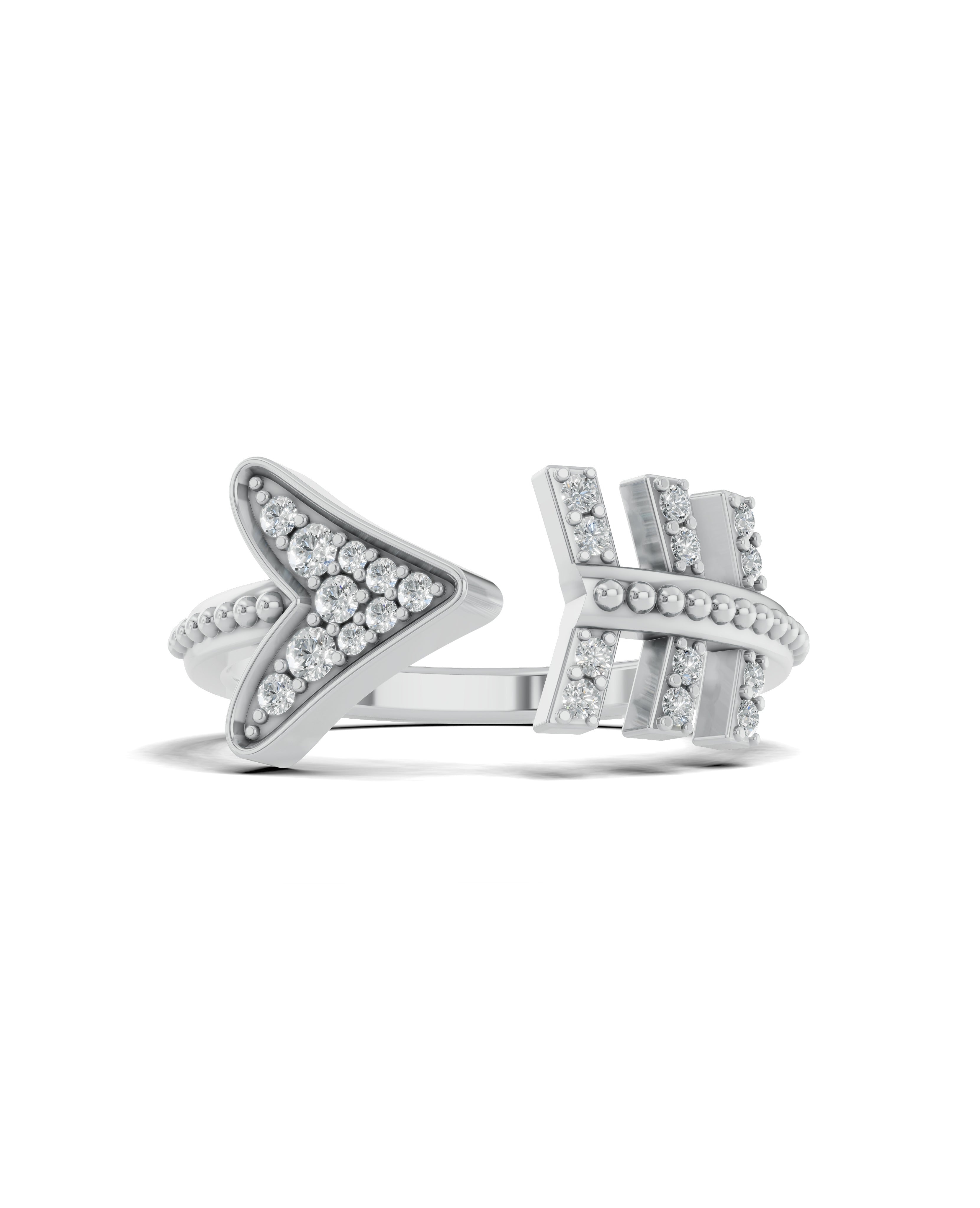 Platinized Sterling Silver